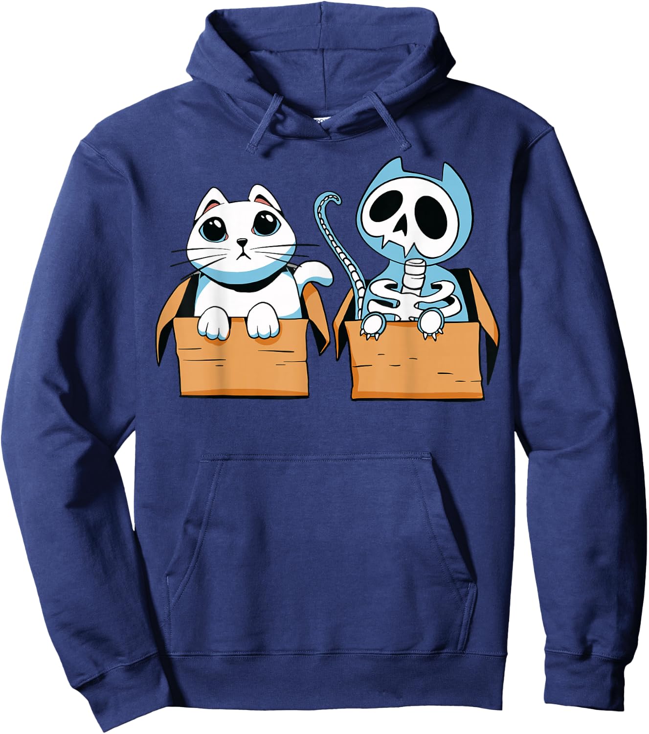 Schrödinger's Cat Hoodie - Hoodie | Navy
