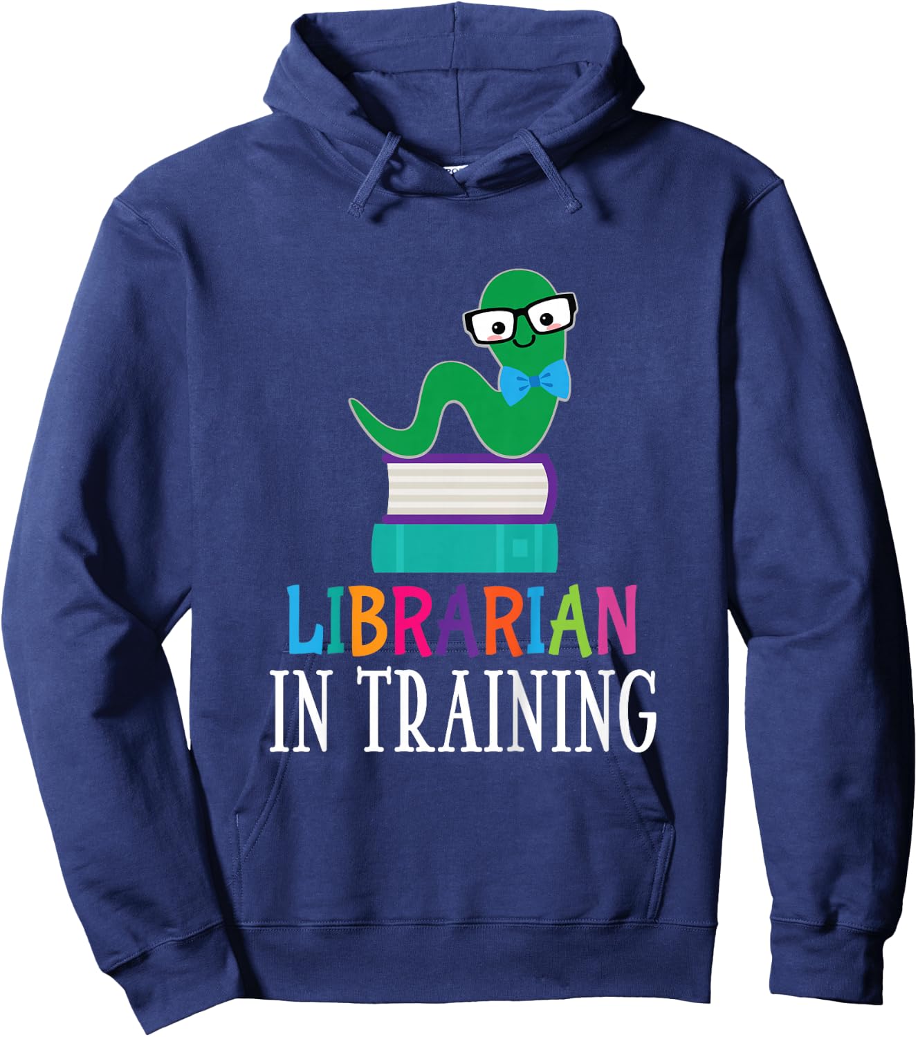 Future Librarian in Training Hoodie - Hoodie | Navy