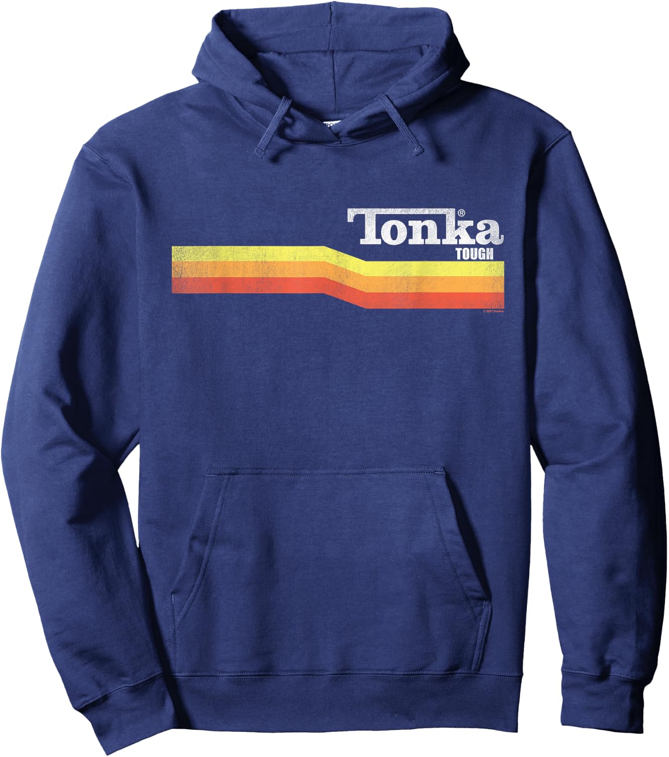 Tonka Tonka Tough Stripe Logo Hoodie - Hoodie | Navy