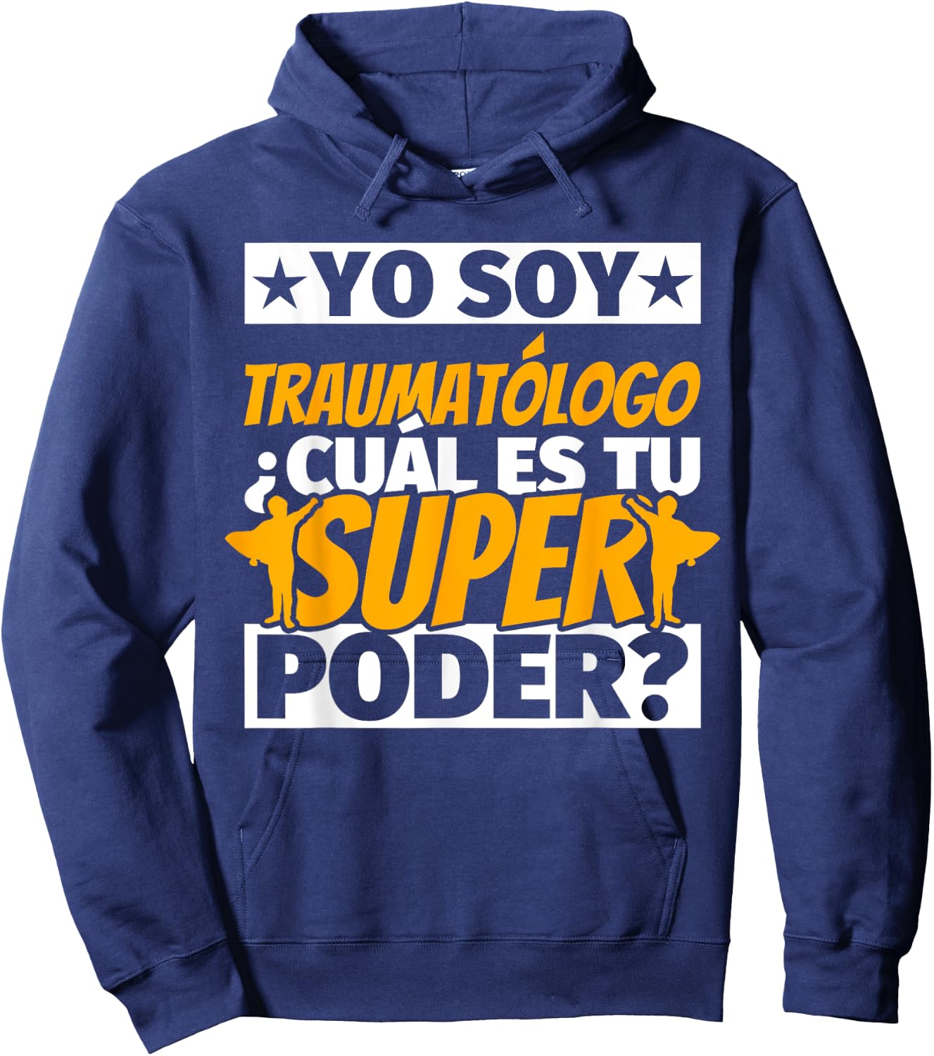 Trauma Doctor Funny Gift Hoodie - Hoodie | Navy