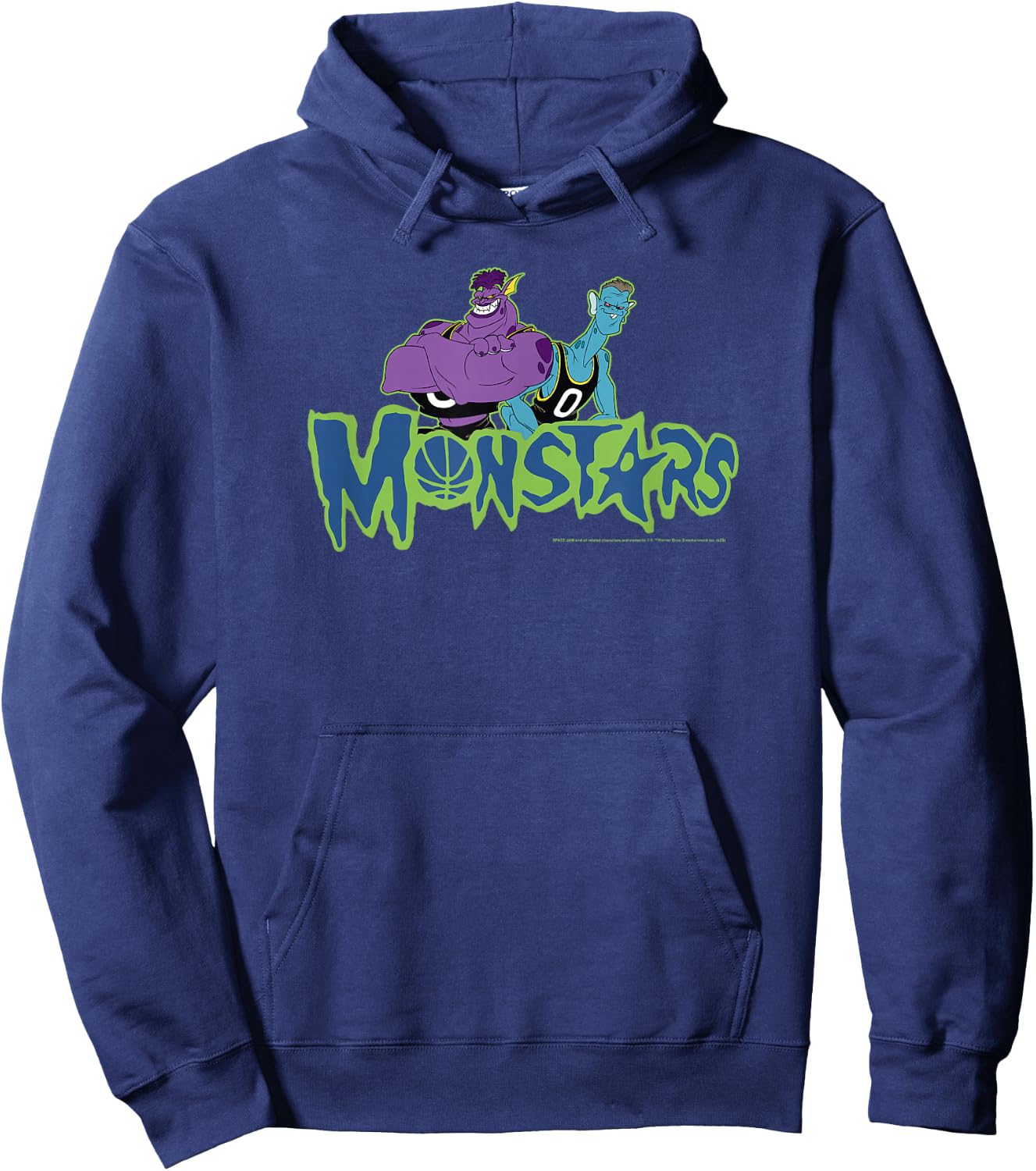 Space Jam Classic Monstars Alien Logo Hoodie - Hoodie | Navy