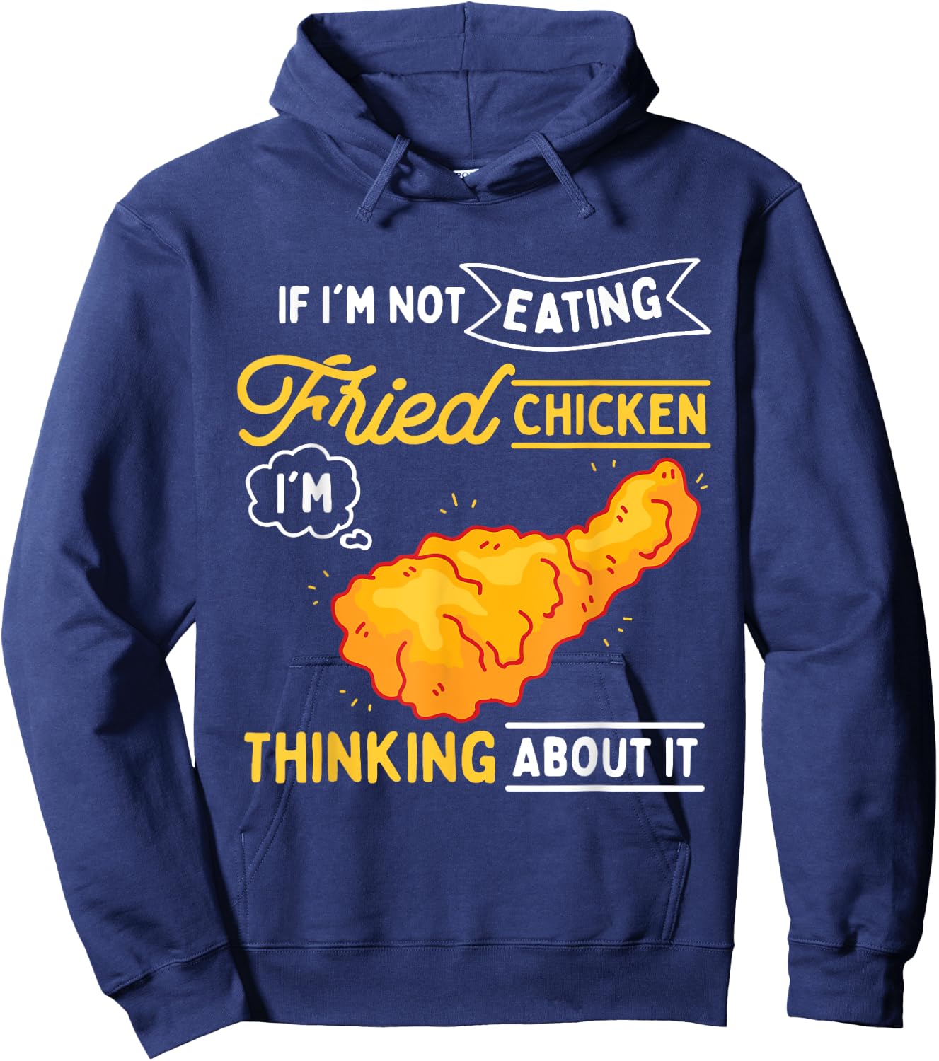 Fried Chicken Hoodie - Hoodie | Navy