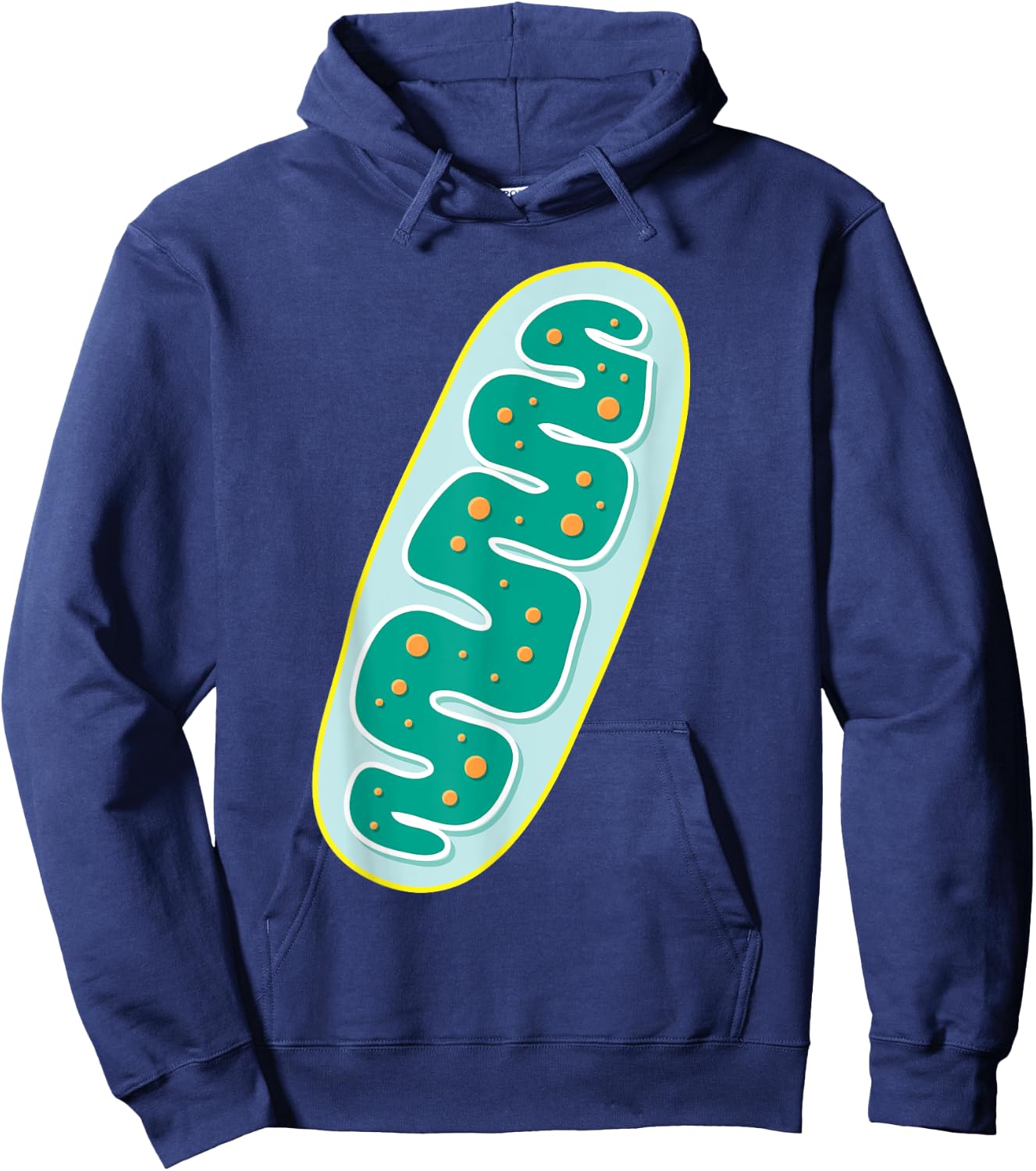 DIY Mitochondria Costume Funny Biology Teacher Halloween Hoodie - Hoodie | Navy