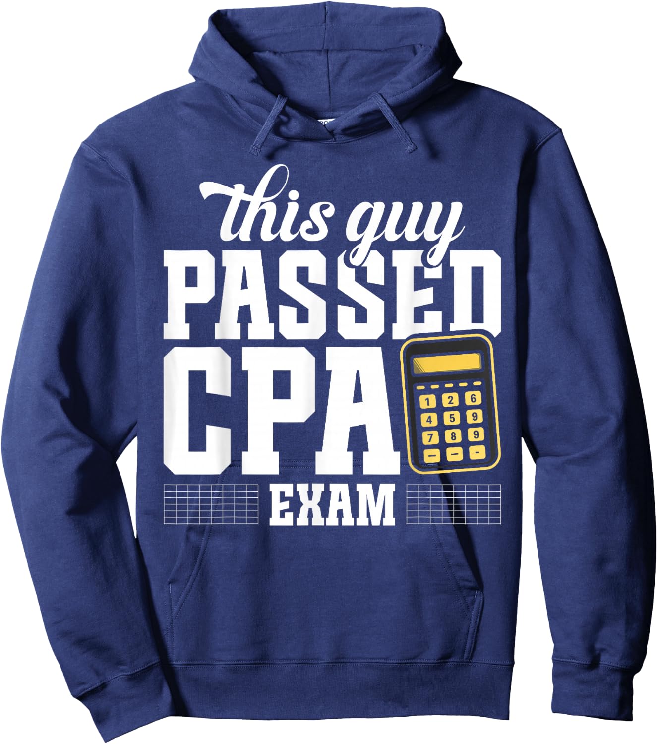 CPA Survivor CPA Exam Tax Season Bookkeeper CPA Exam Hoodie - Hoodie | Navy