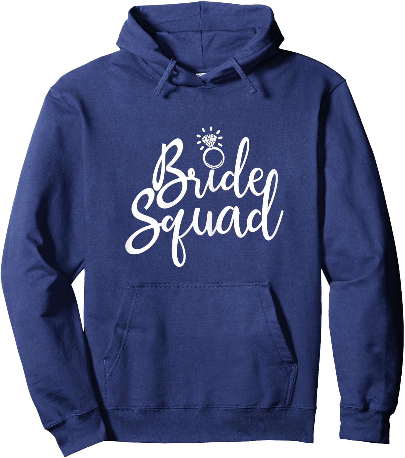 Bride Squad Hen Night Bridal Shower Matching Hoodie - Hoodie | Navy
