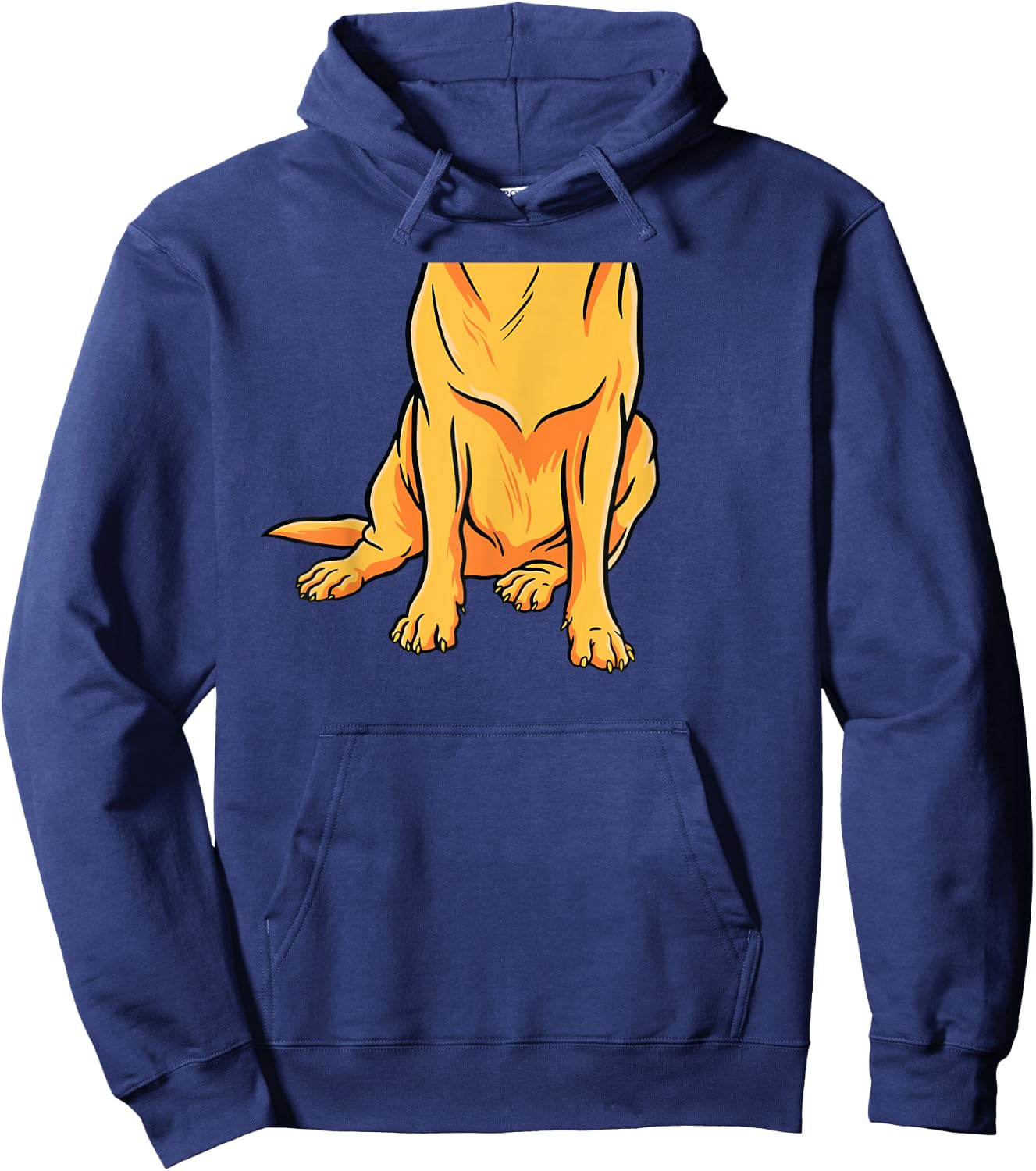 Golden Retriever Lazy Halloween Costume Funny Dog Puppy Pet Men Women Girls Kids Hoodie - Hoodie | Navy