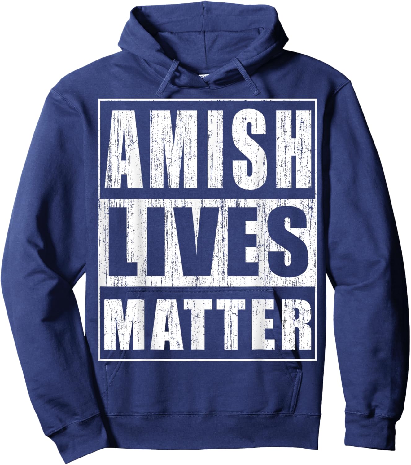 Amish Lives Matter Funny Gift Amish Hoodie - Hoodie | Navy
