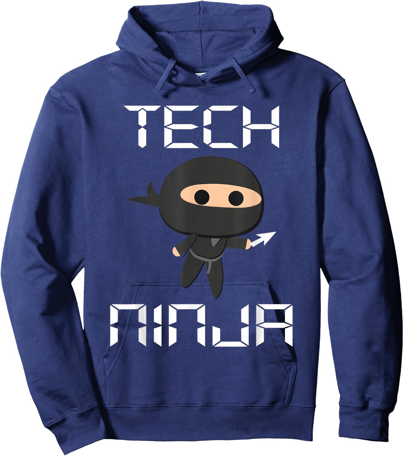 Tech Ninja Funny IT Computer Techie Support Help Desk Hoodie - Hoodie | Navy