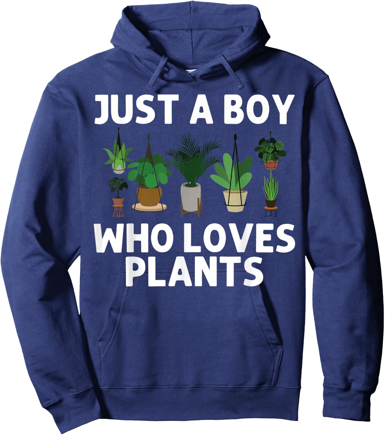 Cool Plant For Boys Kids Pot Gardener Plant Lover Gardening Hoodie - Hoodie | Navy
