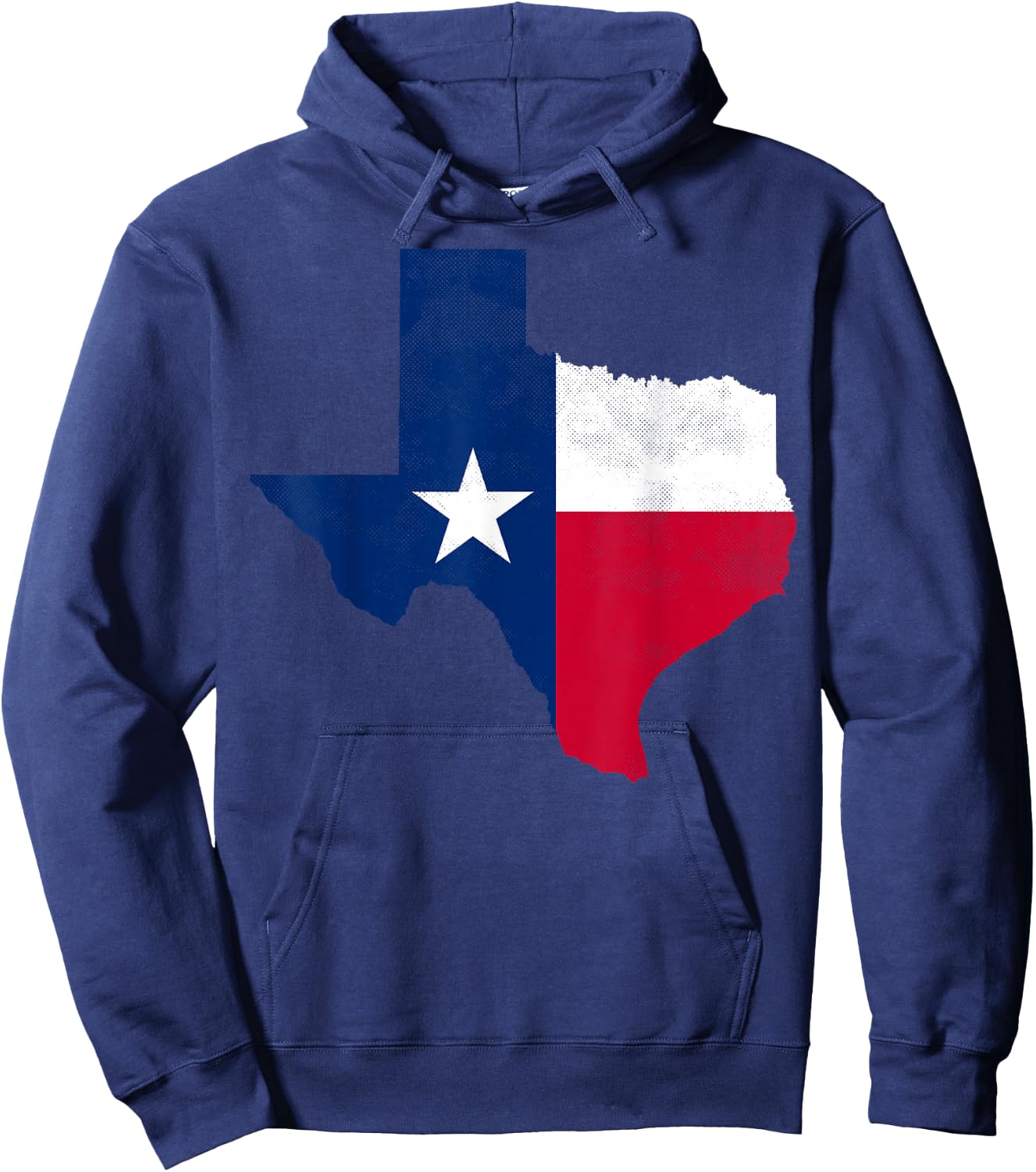 Texas State USA Distressed Flag Grunge Women Men Kids Texas Hoodie - Hoodie | Navy