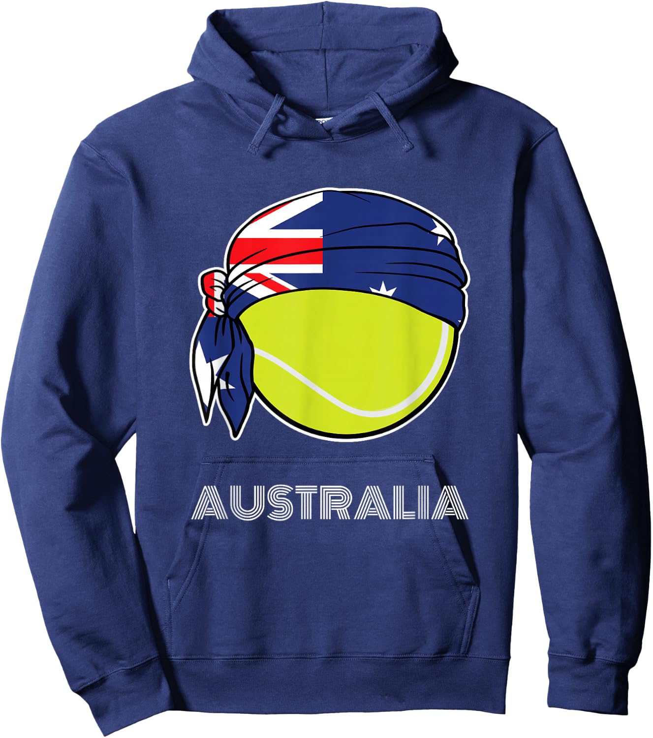 Australia Tennis Shirt Coach Australian Tennis Player Hoodie - Hoodie | Navy