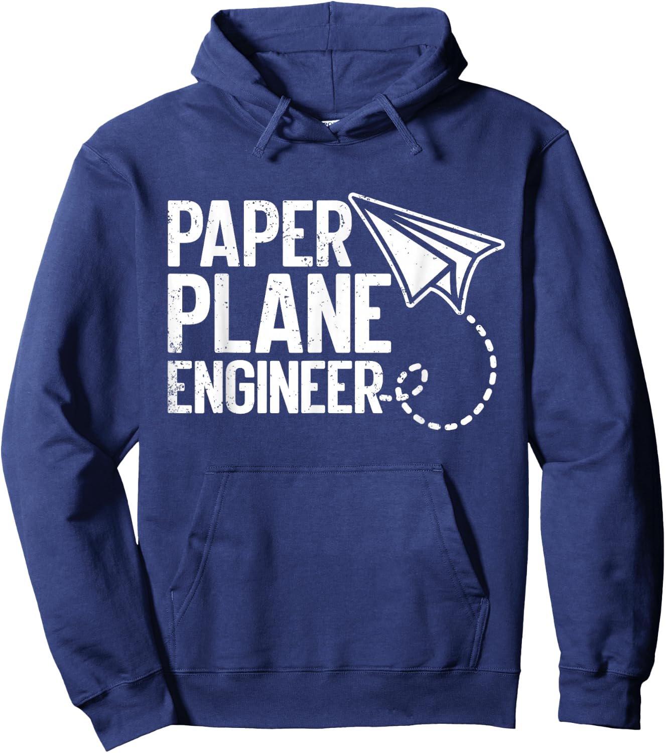 Paper Plane Engineer Airplane Origami Paper Plane Master Hoodie - Hoodie | Navy