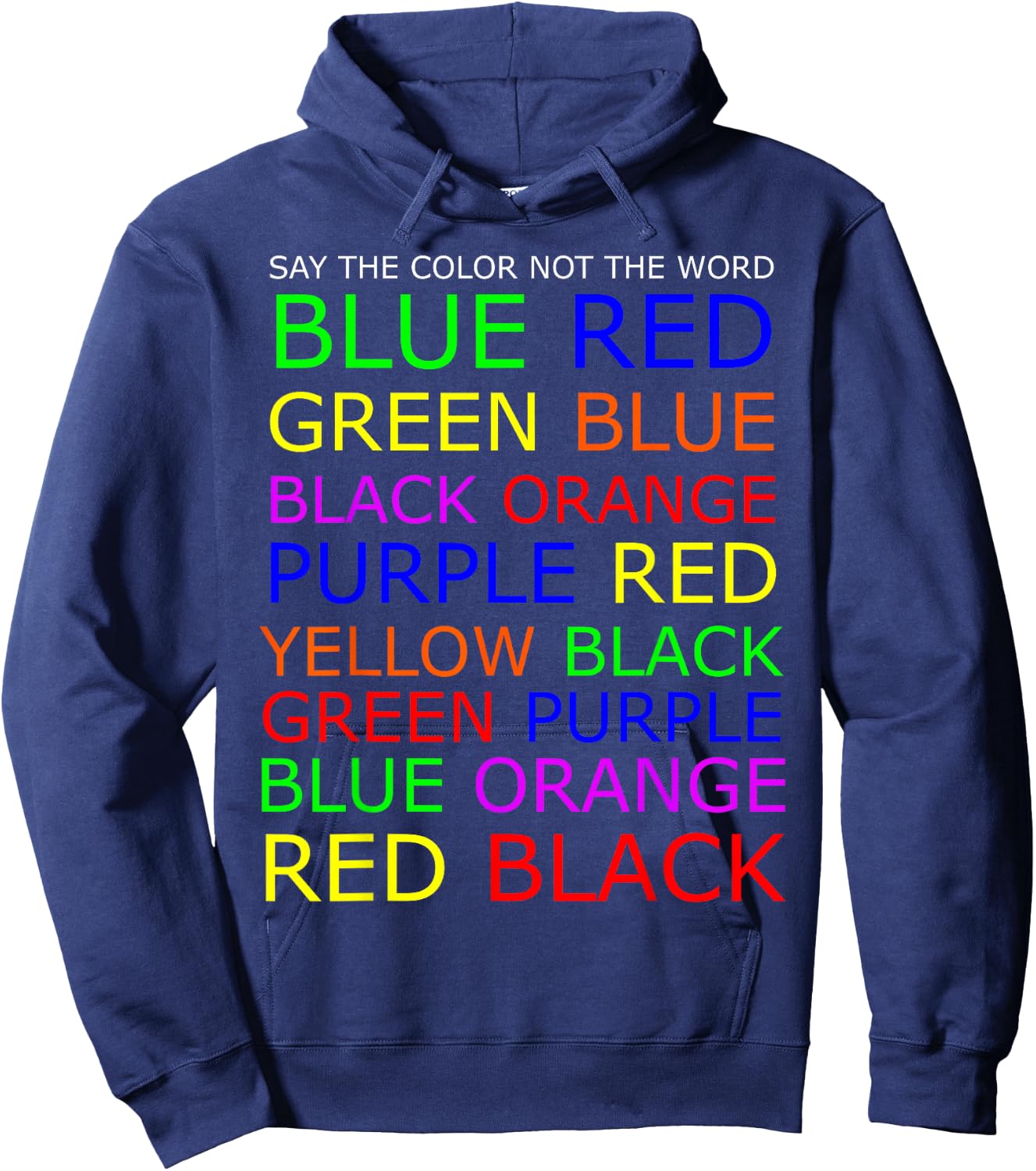 Neuroscience Brain Teaser Fun Science Teacher Men Women Gift Hoodie - Hoodie | Navy