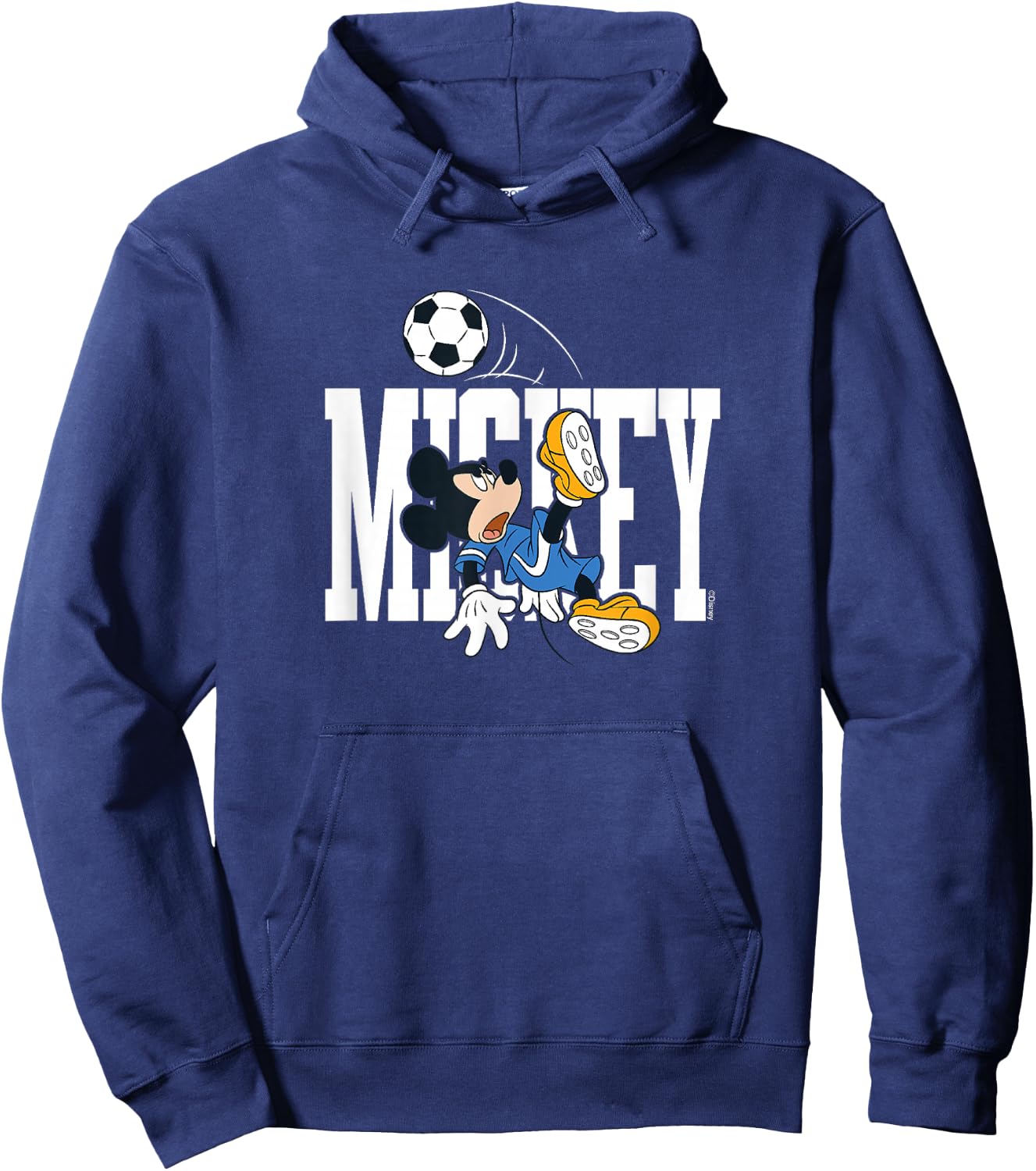 Disney - Mickey Soccer Kick Hoodie - Hoodie | Navy