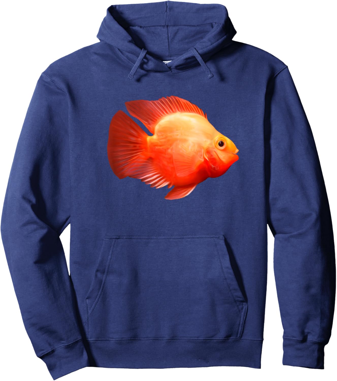 Blood Red Parrot Cichlid Aquarium Lovers Gift Hoodie - Hoodie | Navy