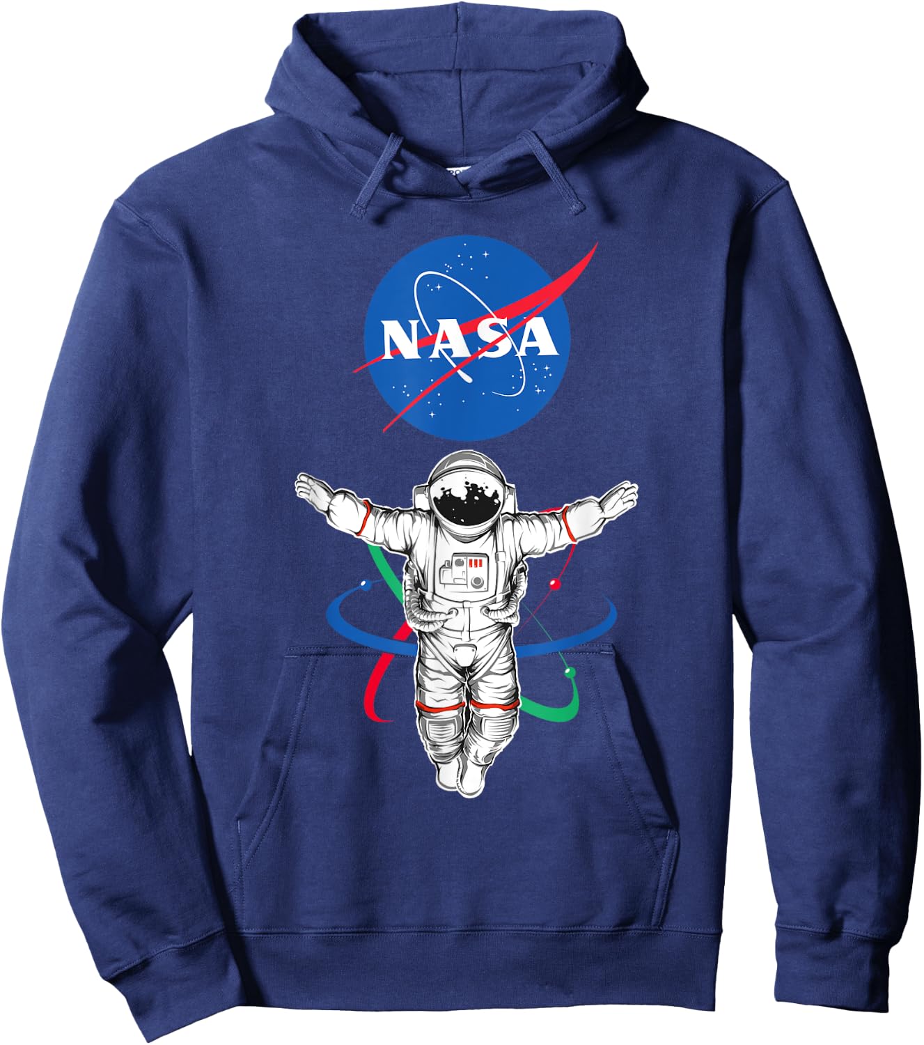 Astronaut Atom NASA Hoodie - Hoodie | Navy