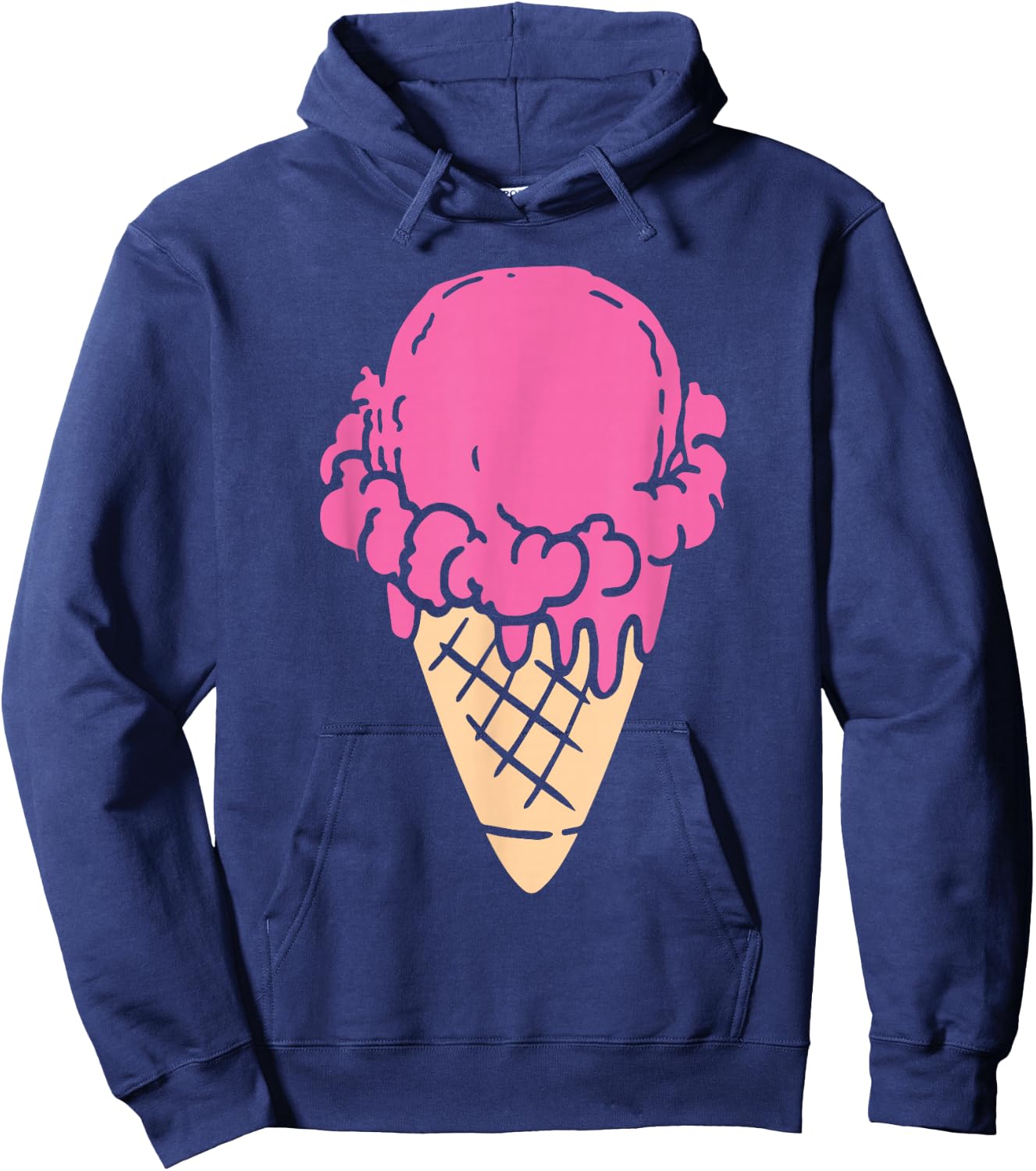 Ice Cream Gift Hoodie - Hoodie | Navy