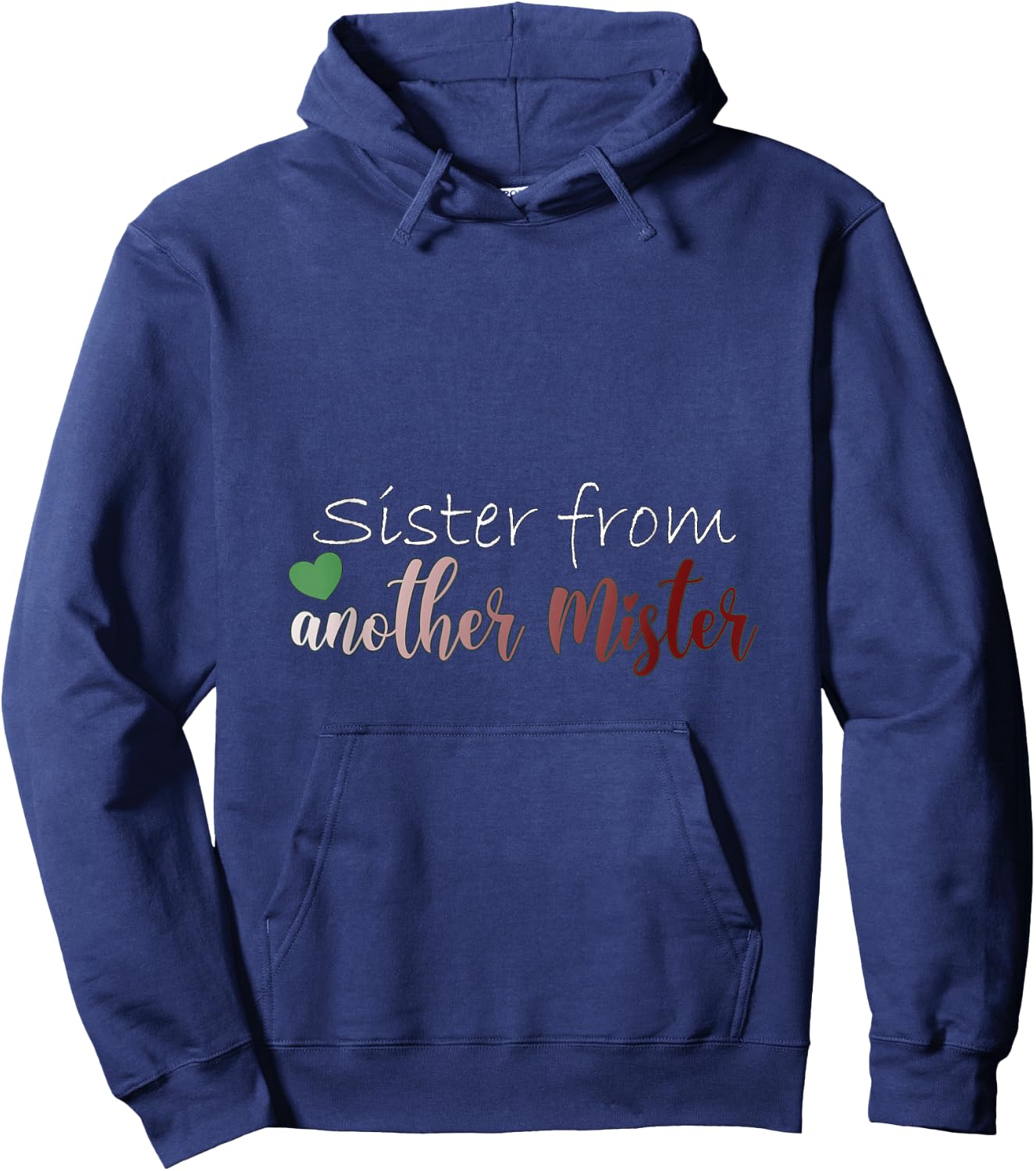 Sister from another Mister BFF Best Friends Hoodie - Hoodie | Navy