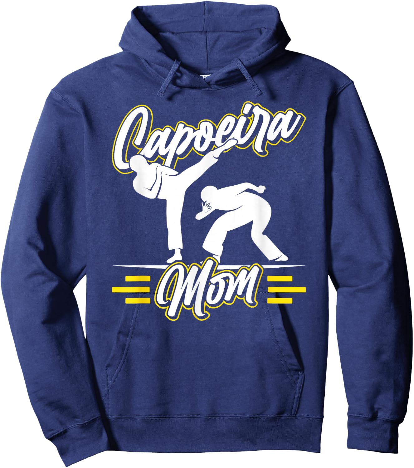 Capoeira Mom Hobby Trainer Brazil Martial Arts Mother Mommy Hoodie - Hoodie | Navy
