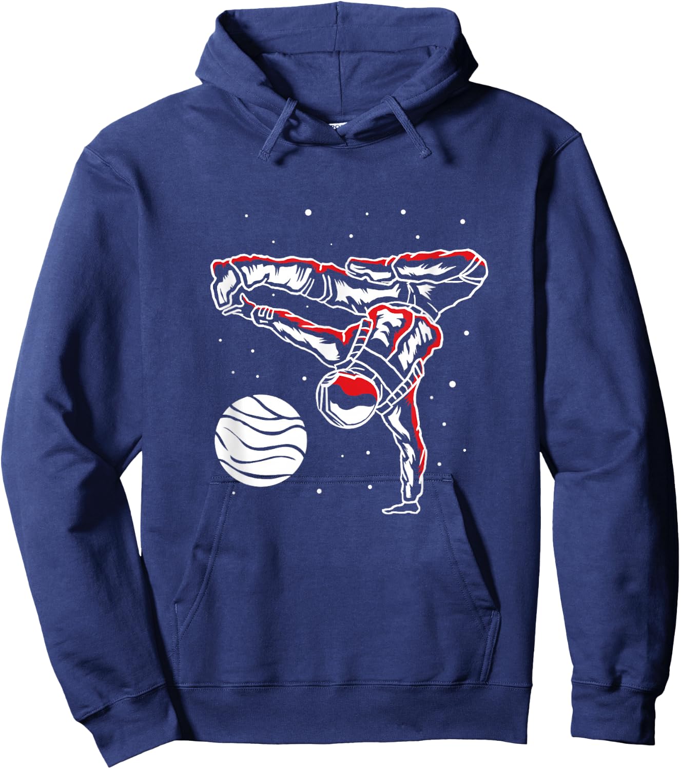 Astronaut Hip-Hop Breakdancing B-Boy Dancer Breakdance Hoodie - Hoodie | Navy