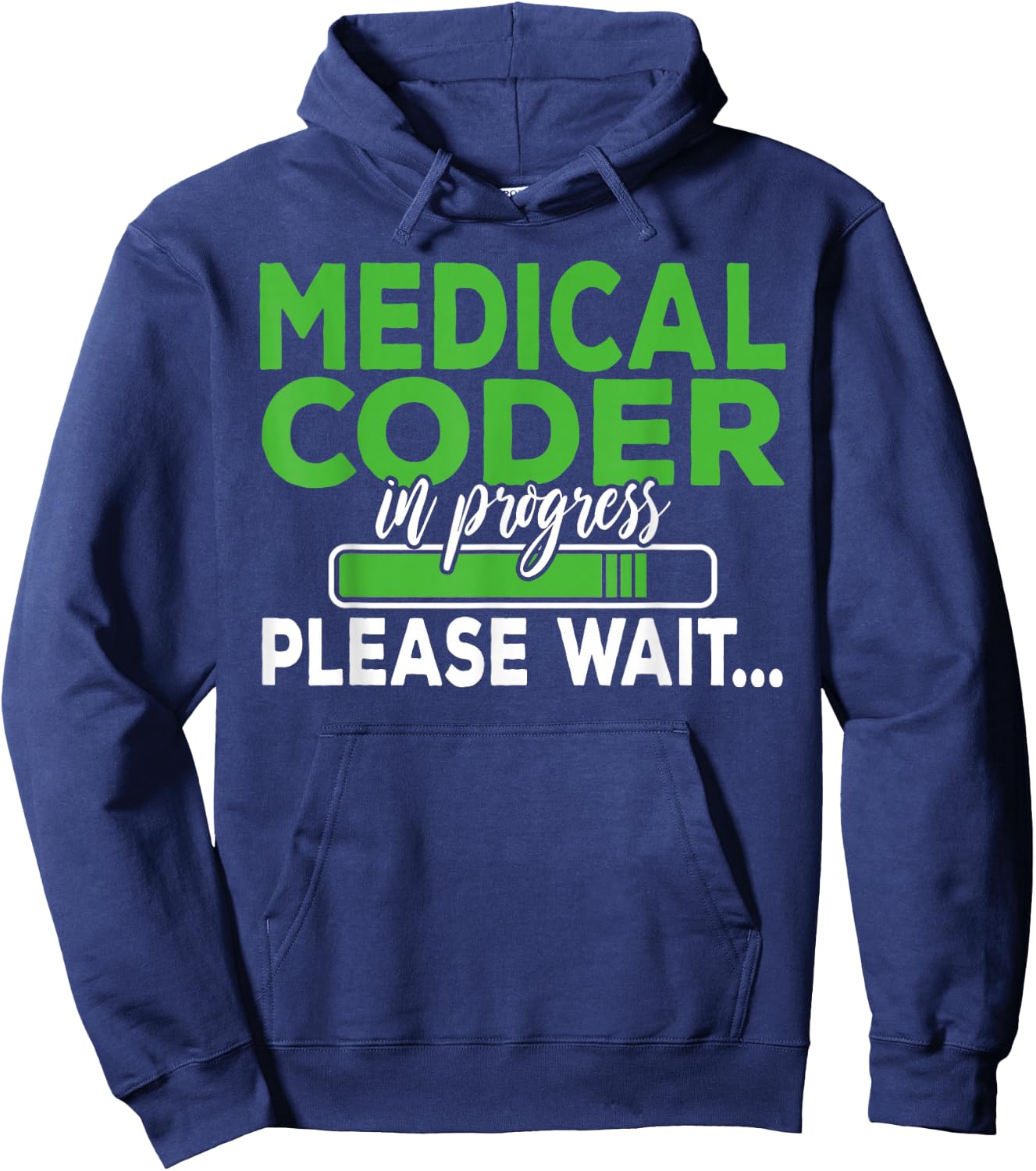 Future Medical Coder Medical Coding Hoodie - Hoodie | Navy