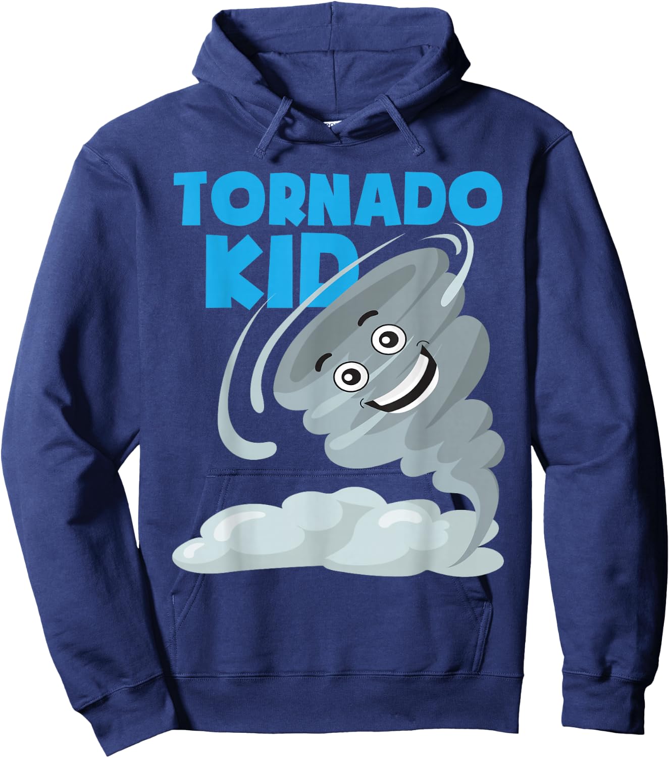 Tornado Kid - Storm Hunter Hurricane Chaser Meteorology Hoodie - Hoodie | Navy