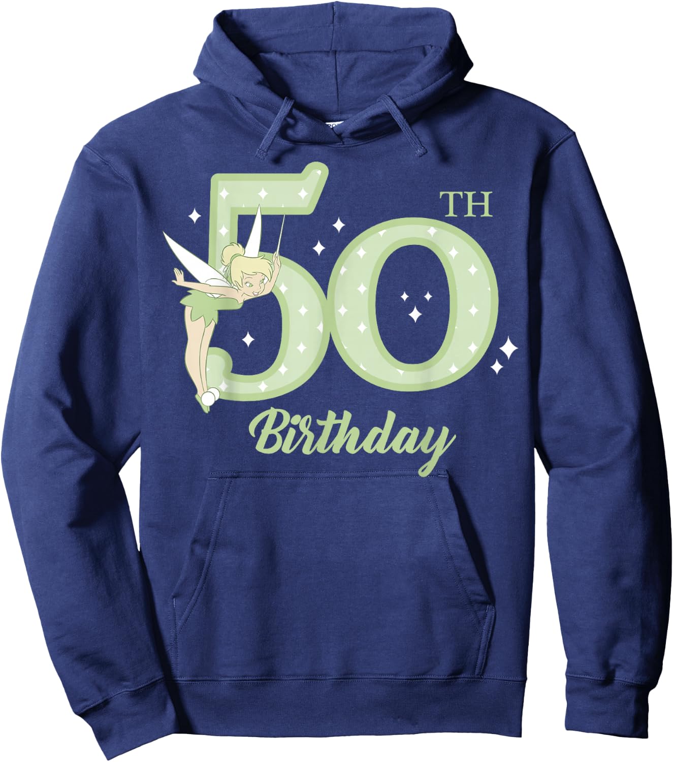 Disney Peter Pan 50th Birthday Tinkerbell Portrait Hoodie - Hoodie | Navy