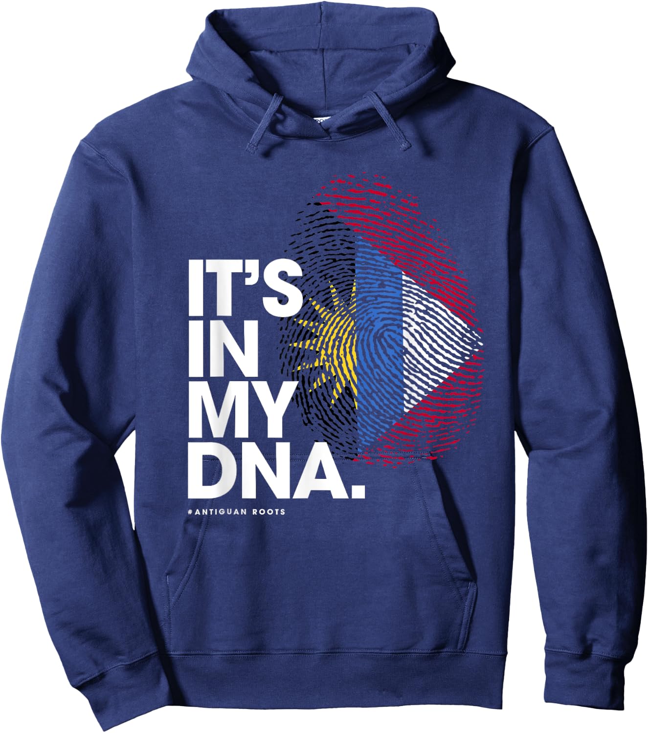 It's in my DNA Antigua and Barbuda It's in my DNA Hoodie - Hoodie | Navy