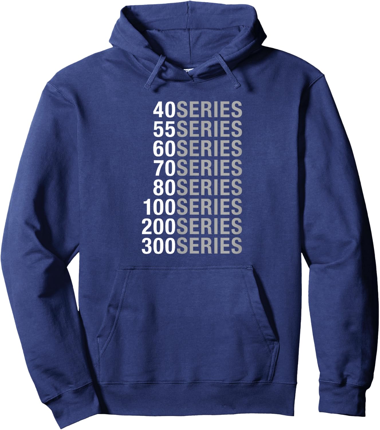 Overland All The Series SUV Cruiser 4WD Hoodie - Hoodie | Navy