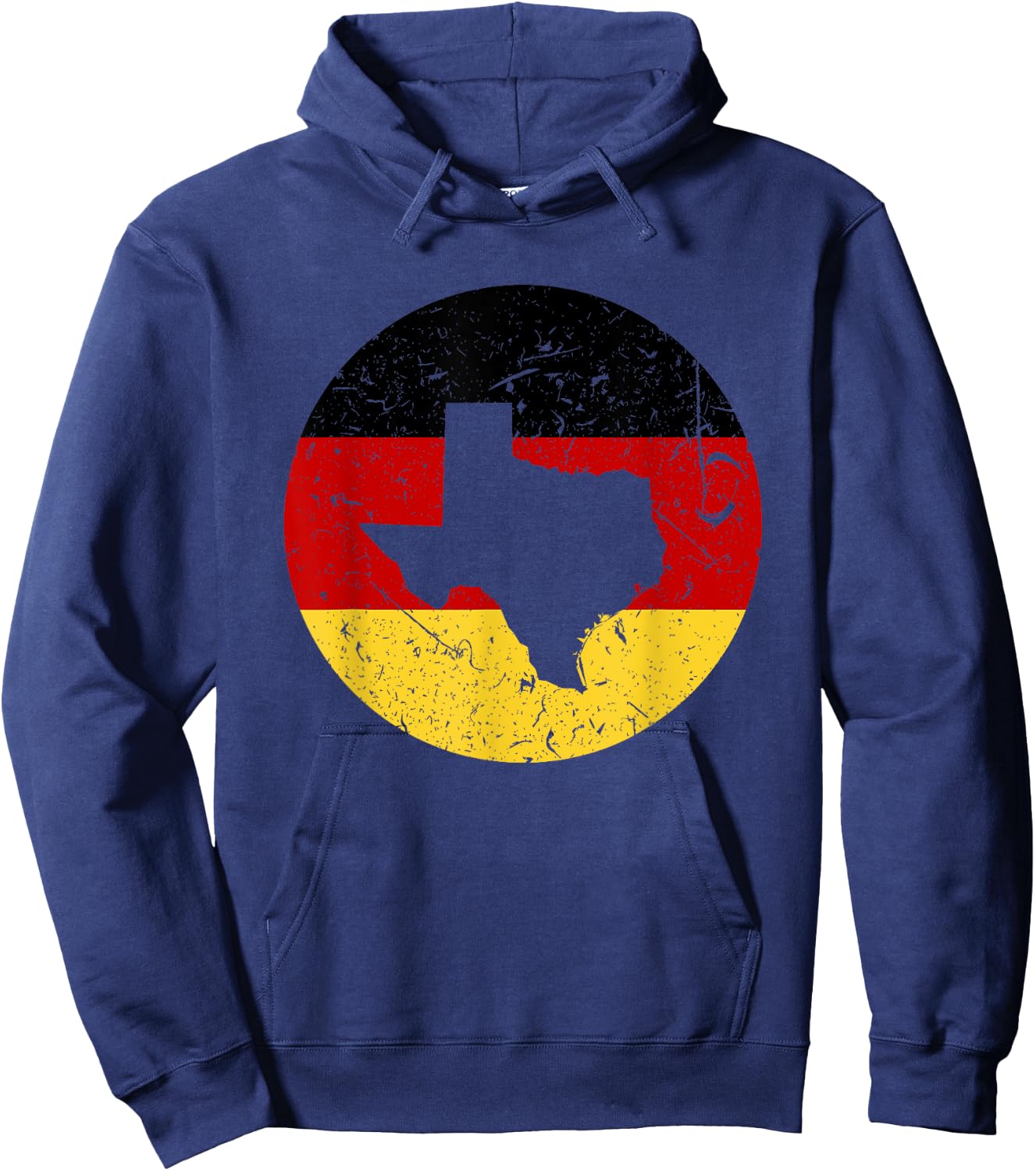 Proud Texan-German Heritage From Texas Germany Home Pride Hoodie - Hoodie | Navy
