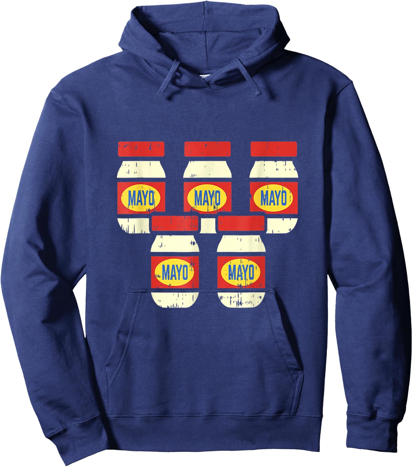 Funny Cinco De Mayo Mayonnaise Shirt Foodie Mexican Fiesta Hoodie - Hoodie | Navy