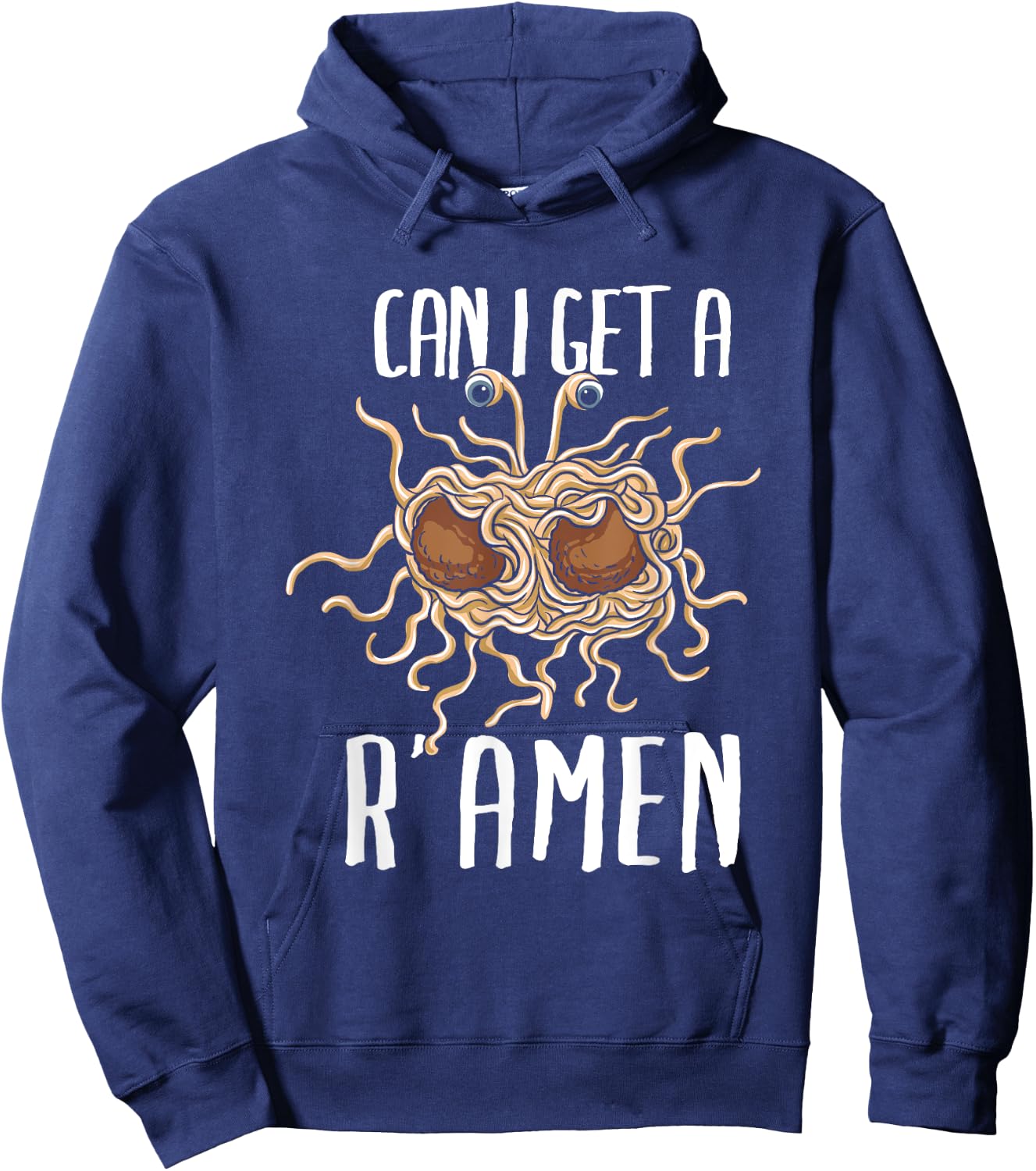 Flying Spaghetti Monster I Pastafarian I FSM Apparel Hoodie - Hoodie | Navy