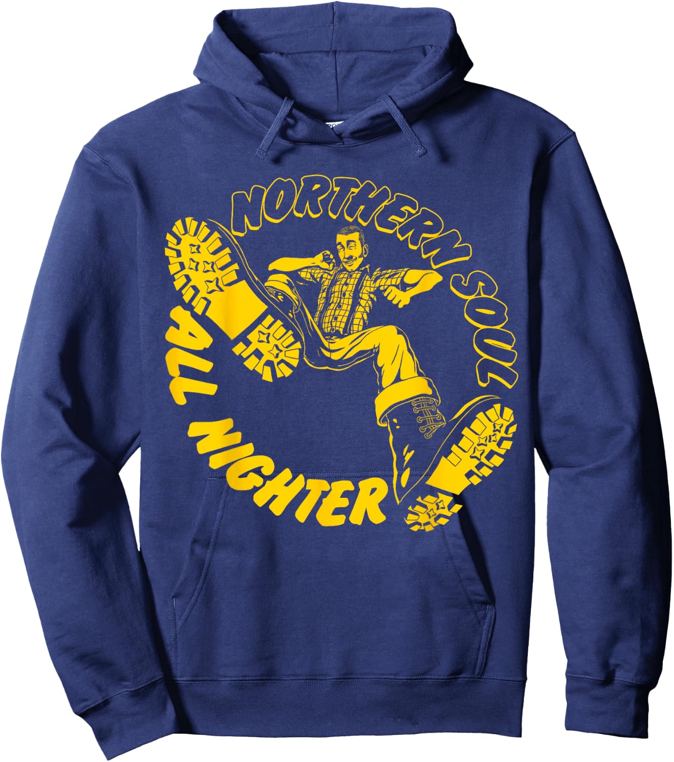 1960's Mod Northern Soul All Nighter Bootboy Soulboy Ska Man Hoodie - Hoodie | Navy