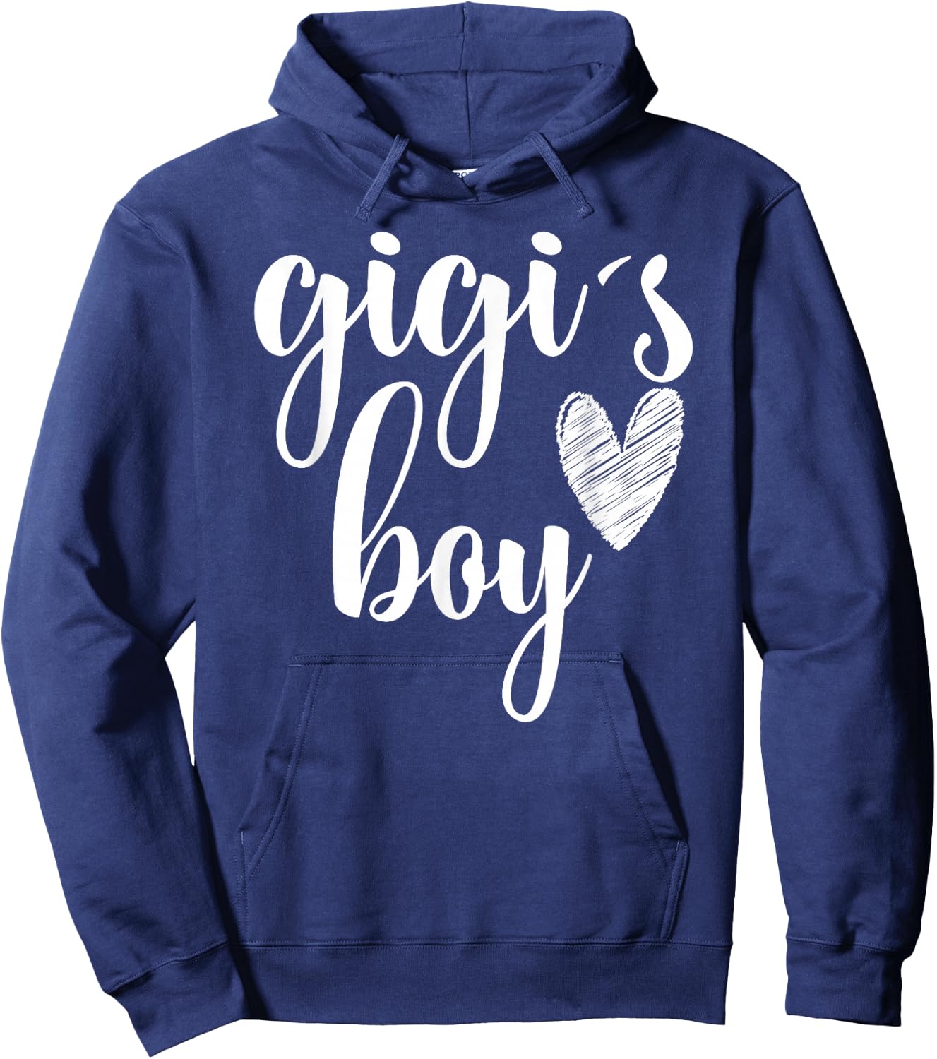 Funny Matching Gigi Boy for Grandma Whit Boy - Mother's Day Hoodie - Hoodie | Navy