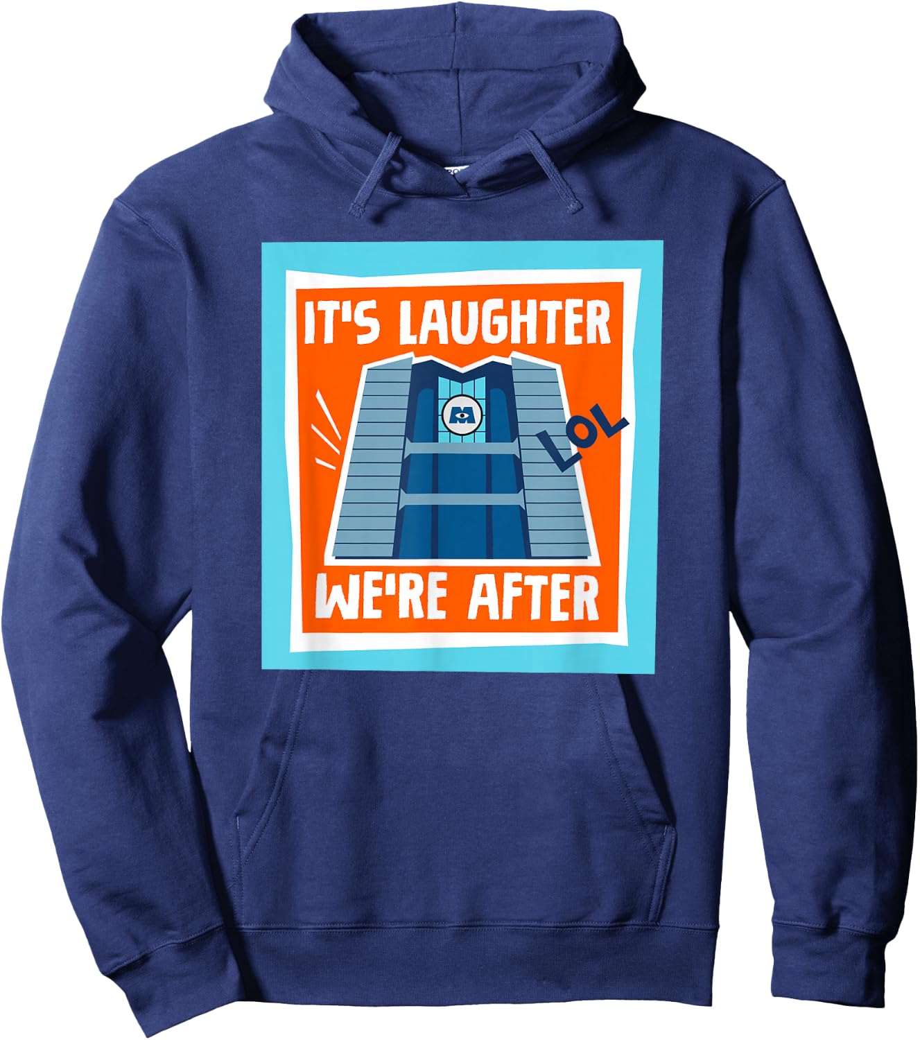 Disney and Pixar’s Monsters At Work Laughter We’re After Hoodie - Hoodie | Navy