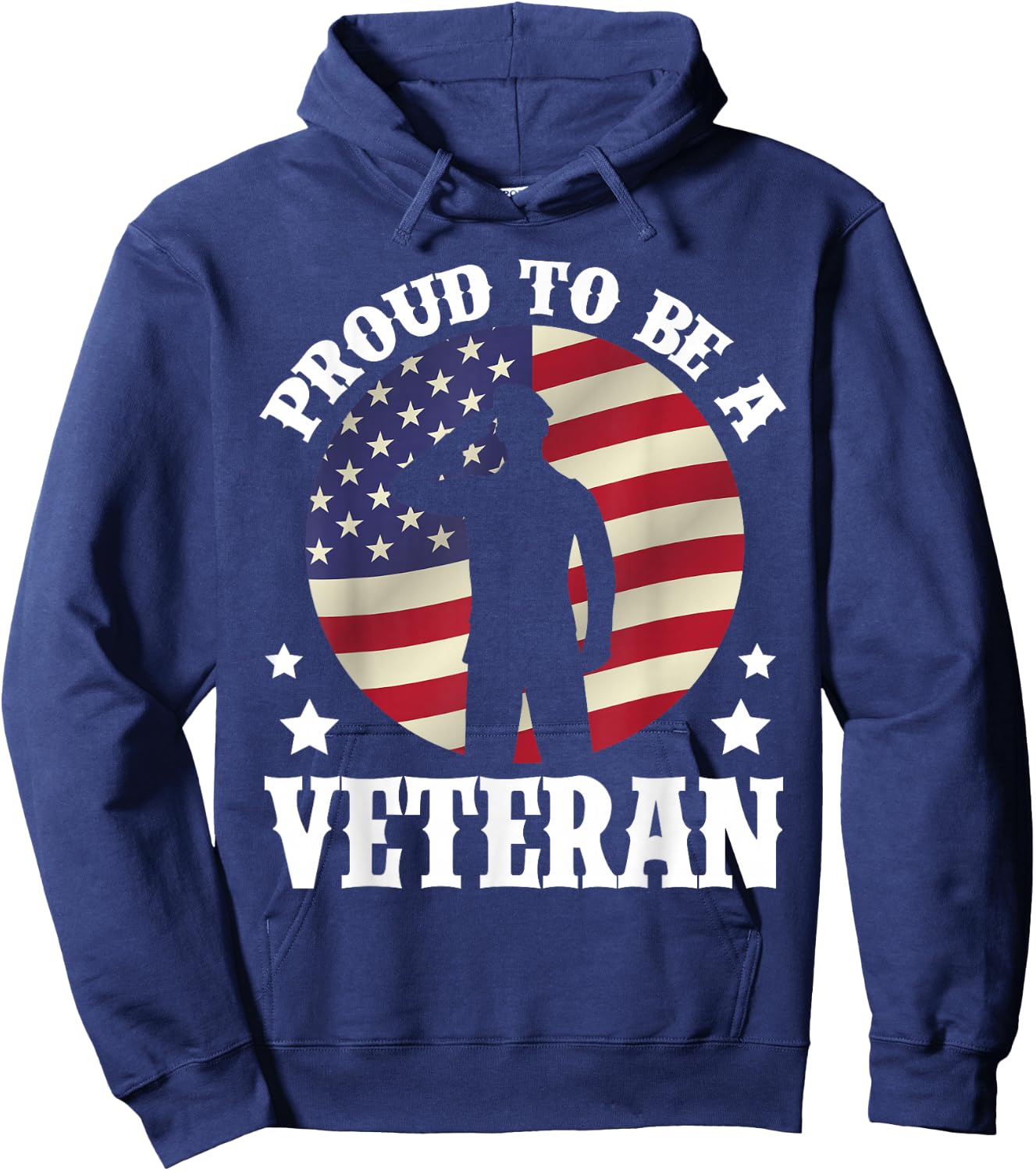 Proud Be A Veteran of The USA Veteran Veterans Day Hoodie - Hoodie | Navy