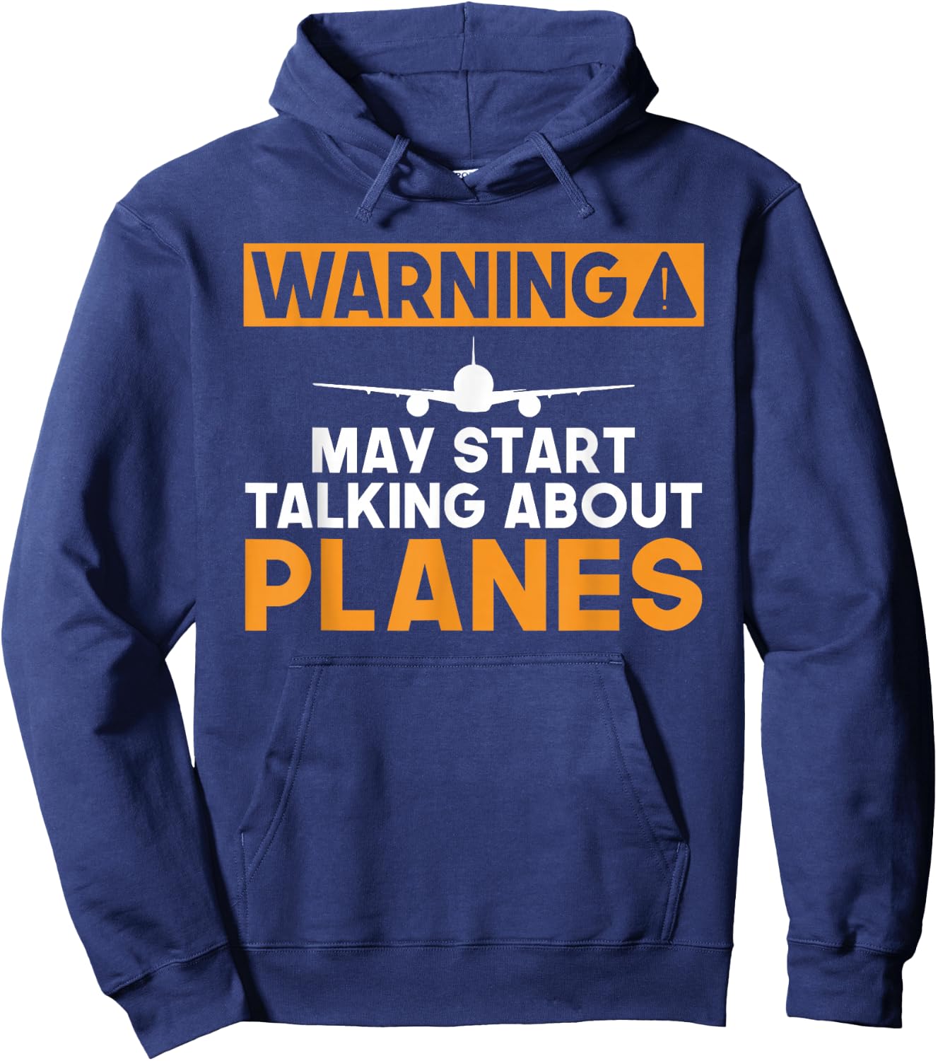 Warning may start talking about Planes Flying Aircraft Hoodie - Hoodie | Navy