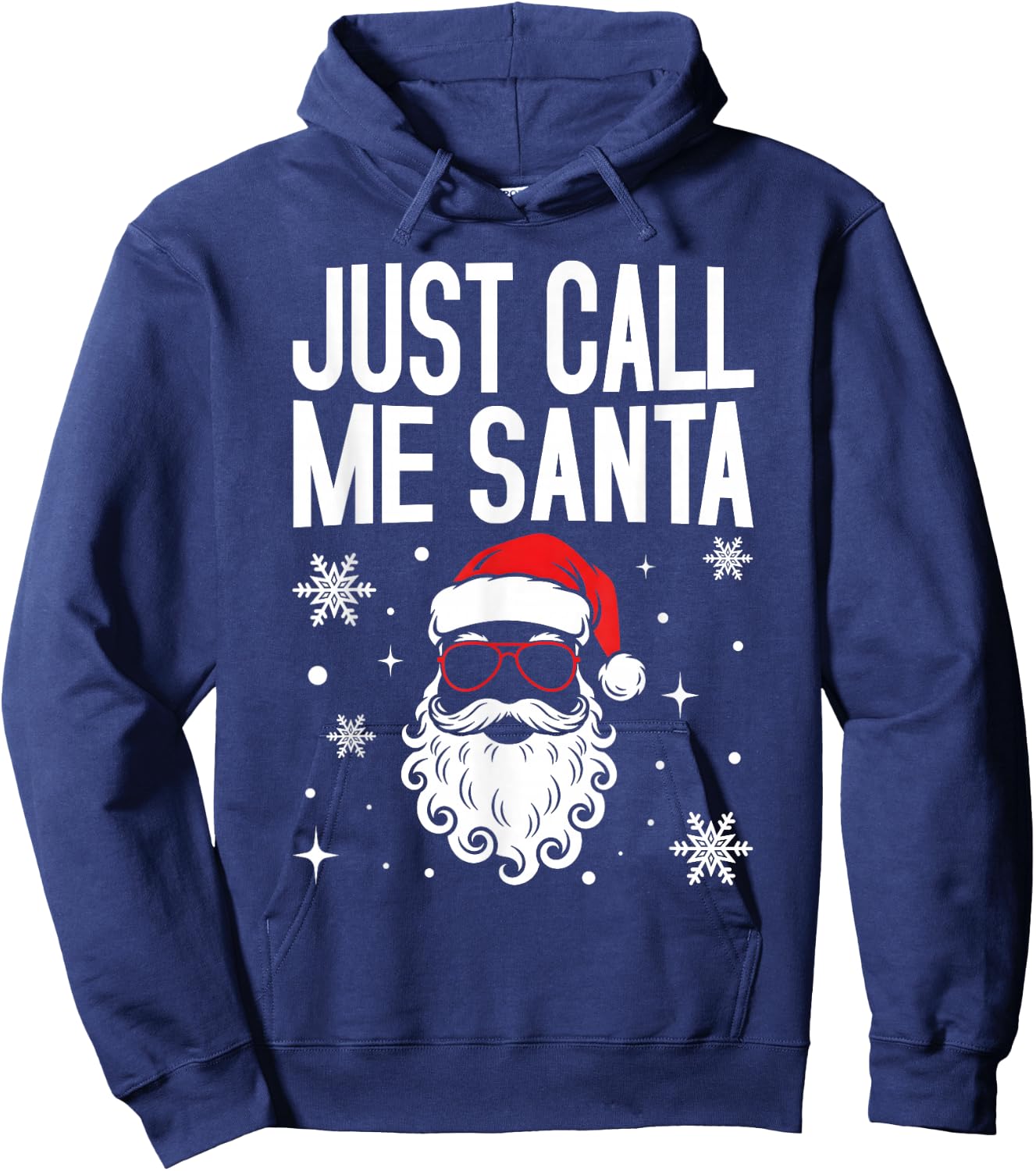 Just Call Me Santa Special Delivery from Santa Xmas Couple Hoodie - Hoodie | Navy