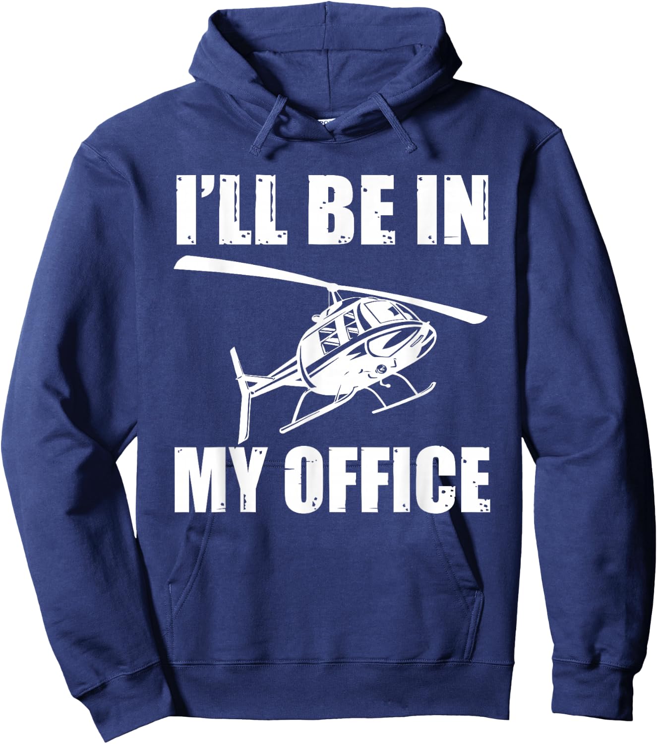 Great Helicopter Pilot Saying Retro Gift Men Hoodie - Hoodie | Navy