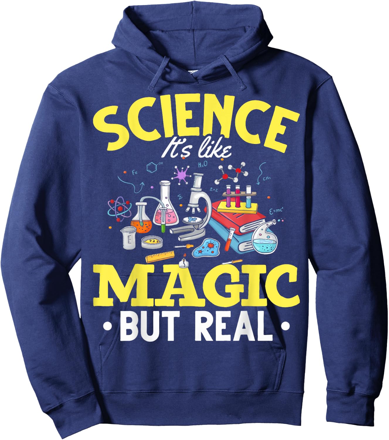 Science Like Magic Science Is Like Magic But Real Hoodie - Hoodie | Navy