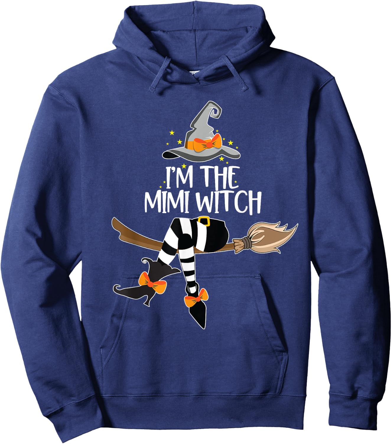 Im the Mimi Witch Shirt Halloween Matching Group Costume Hoodie - Hoodie | Navy