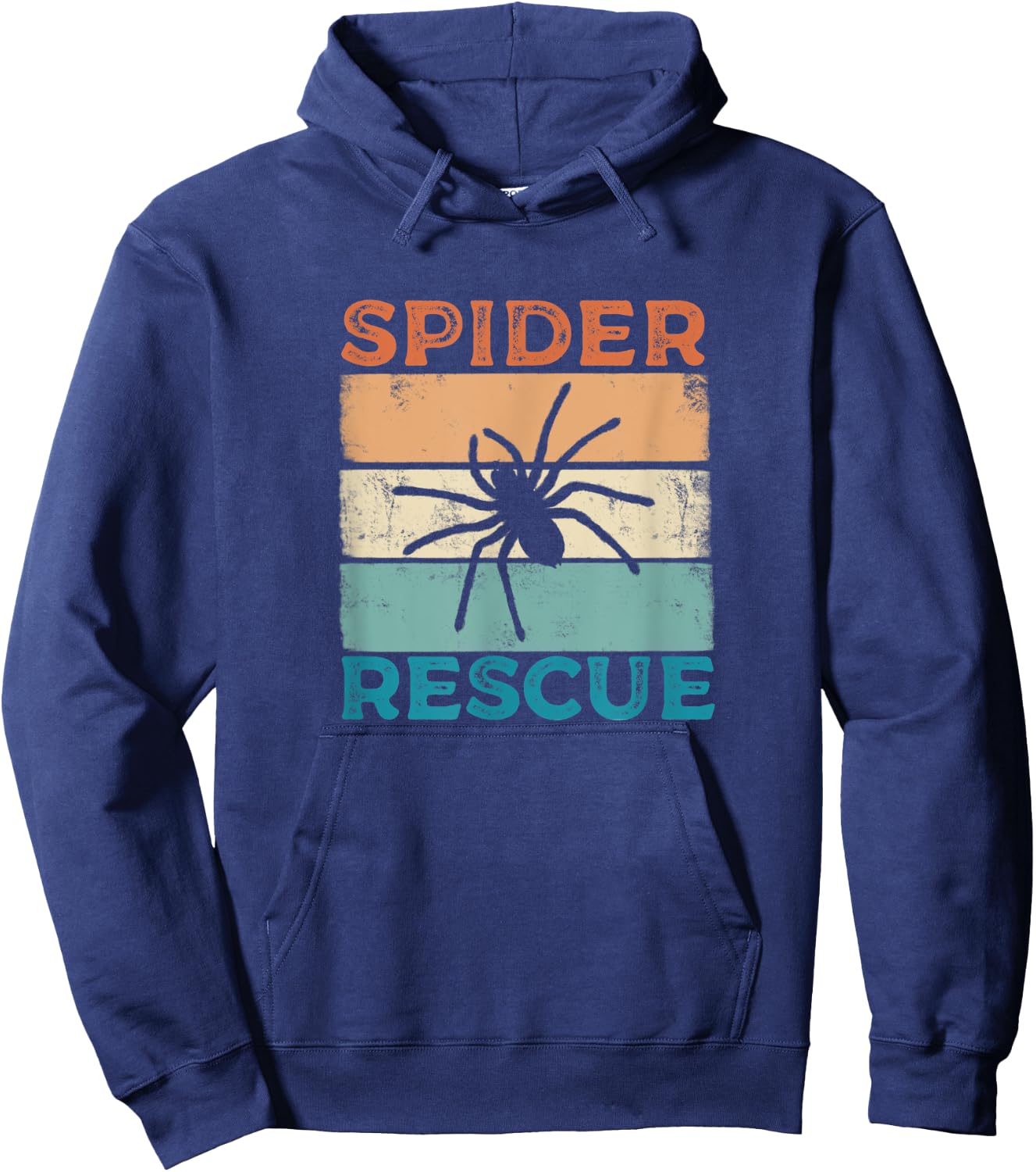 Spider Rescue Spider Catchers Hoodie - Hoodie | Navy