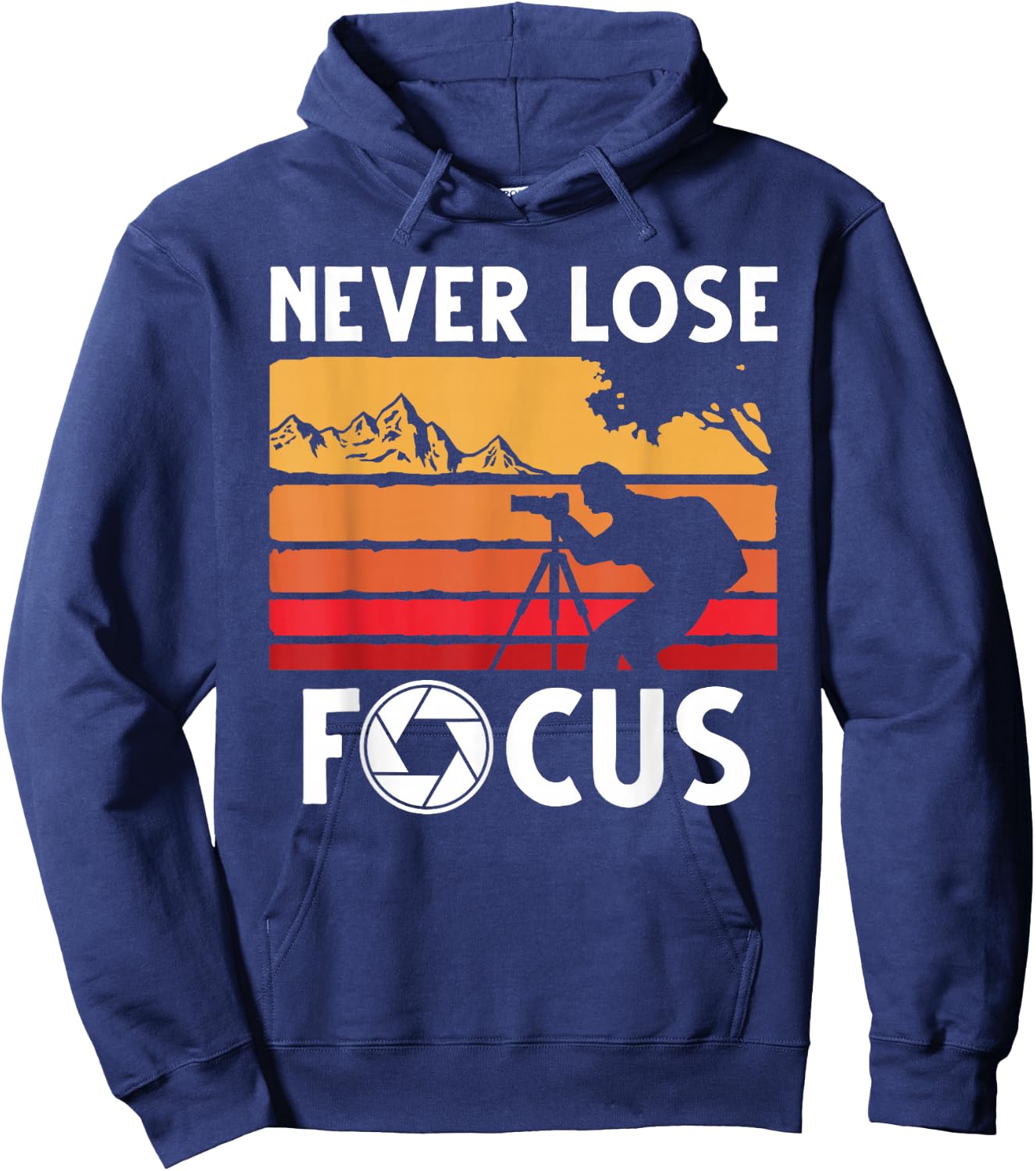 Cool Photography Art Women Photographer Camera Lover Hoodie - Hoodie | Navy
