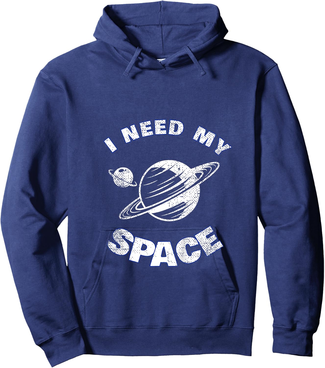 Kids Space Explorer I Need My Space Punny Space Hoodie - Hoodie | Navy