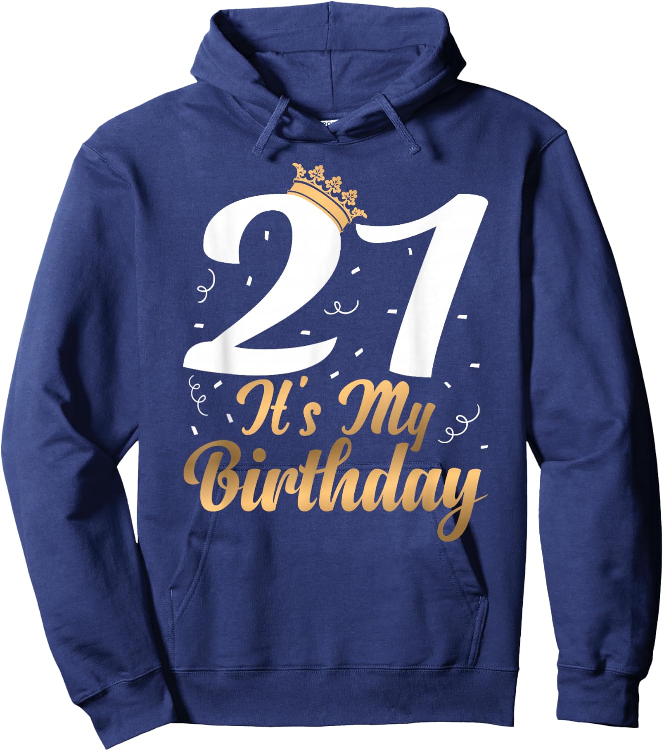 21 Es Ist Mein Geburtstag Guest Book Party Celebrations Hoodie - Hoodie | Navy