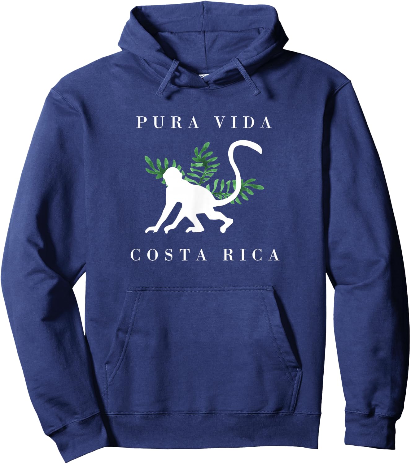 Costa Rica Monkey Pura Vida Souvenir Hoodie - Hoodie | Navy
