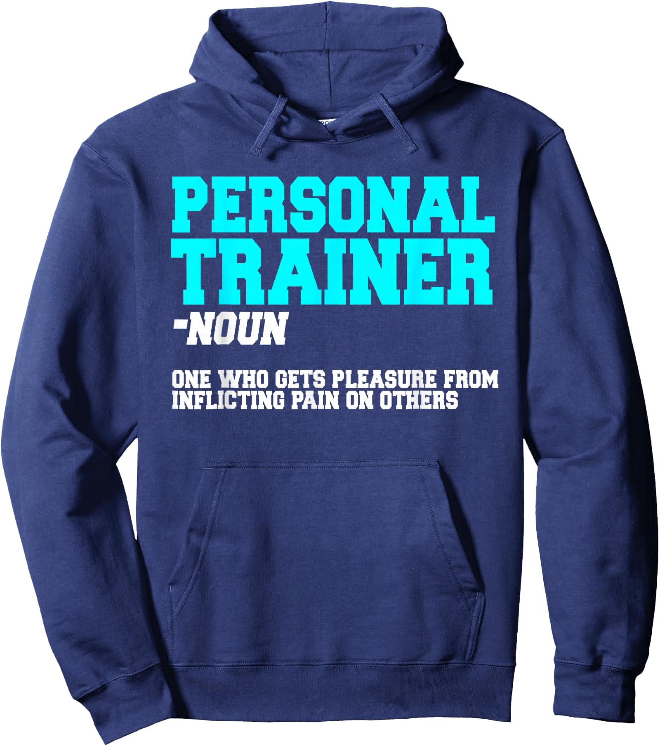 Fitness Instructor Personal Trainer Workout Coach Hoodie - Hoodie | Navy