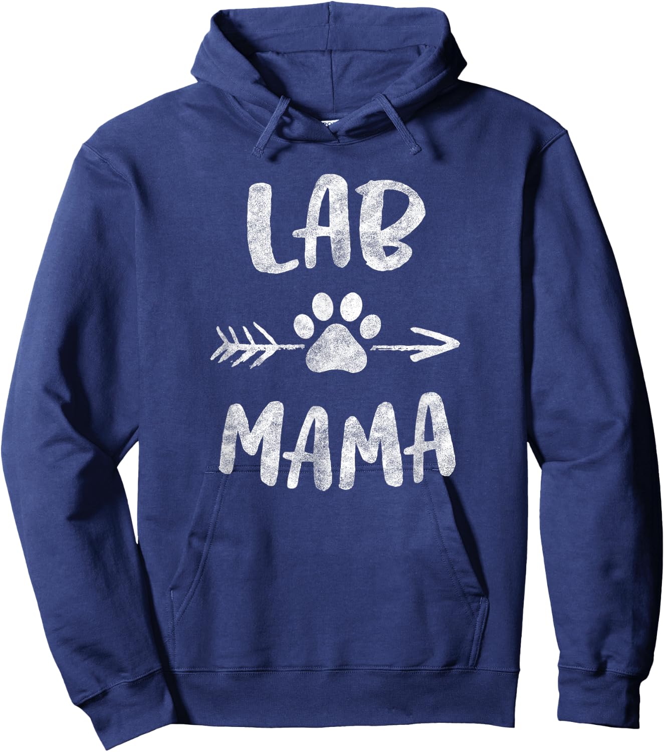Lab Mama Labrador Retriever Lover Owner Gifts Dog Mom Mother Women Kids Hoodie - Hoodie | Navy