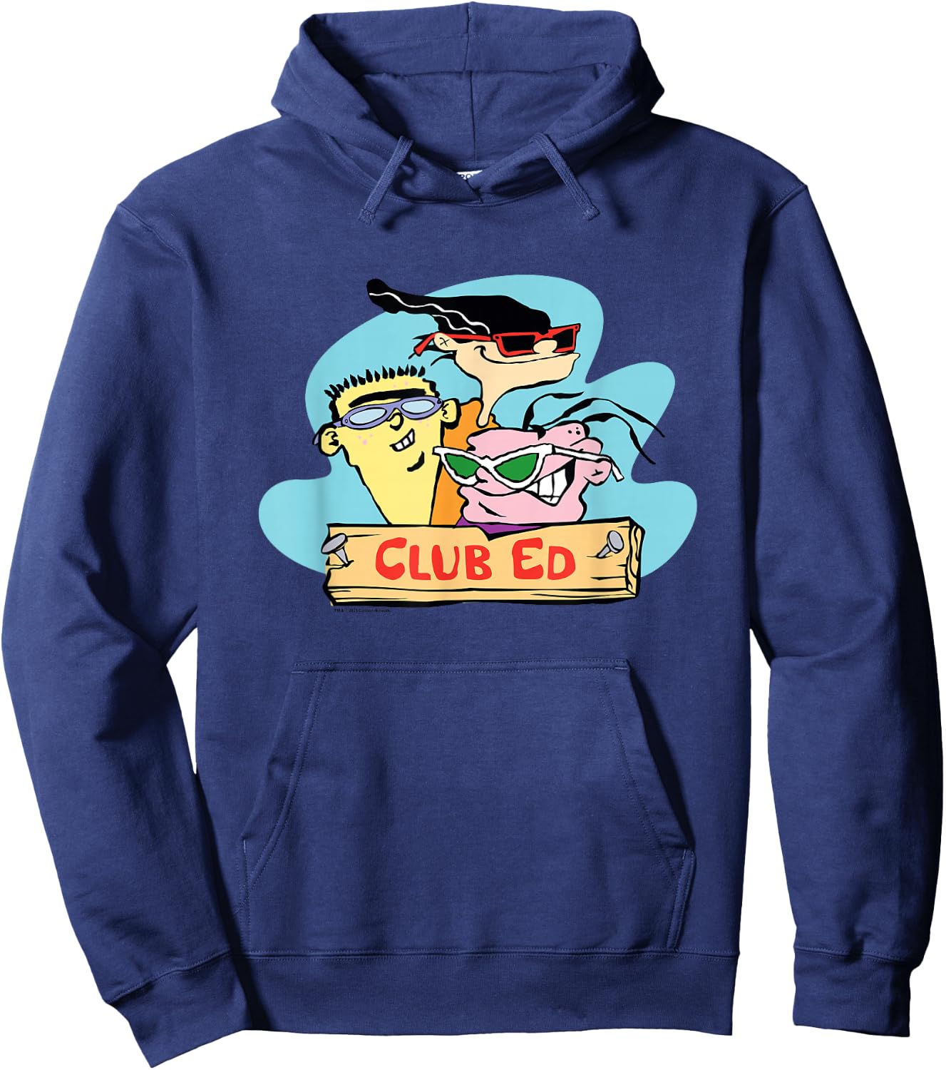 Ed Edd n Eddy Club Ed Hoodie - Hoodie | Navy