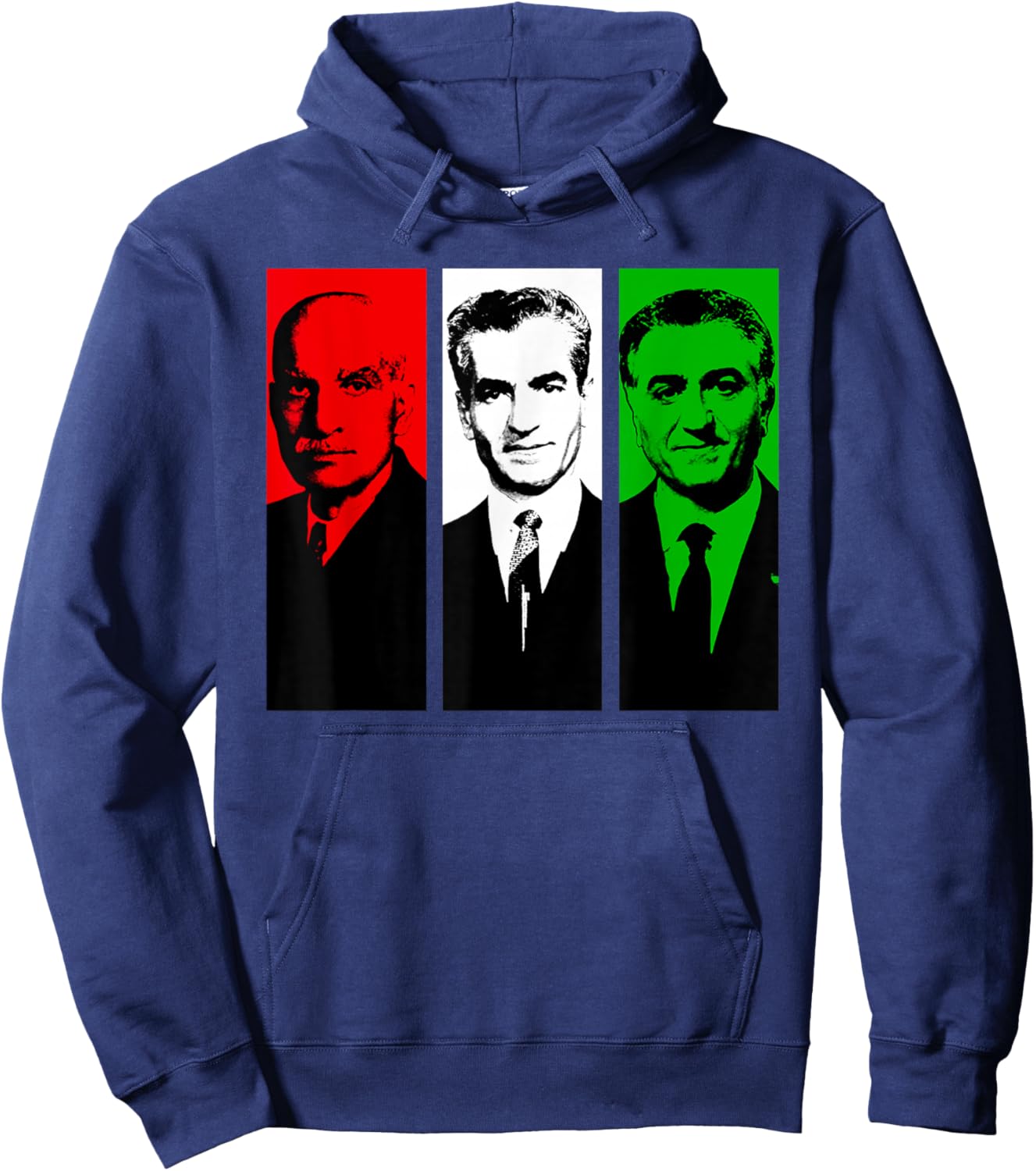Pahlavi Kings of Iran Hoodie - Hoodie | Navy